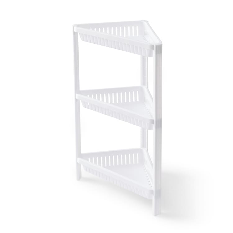 3 Tier Plastic Corner Shelf Kmart