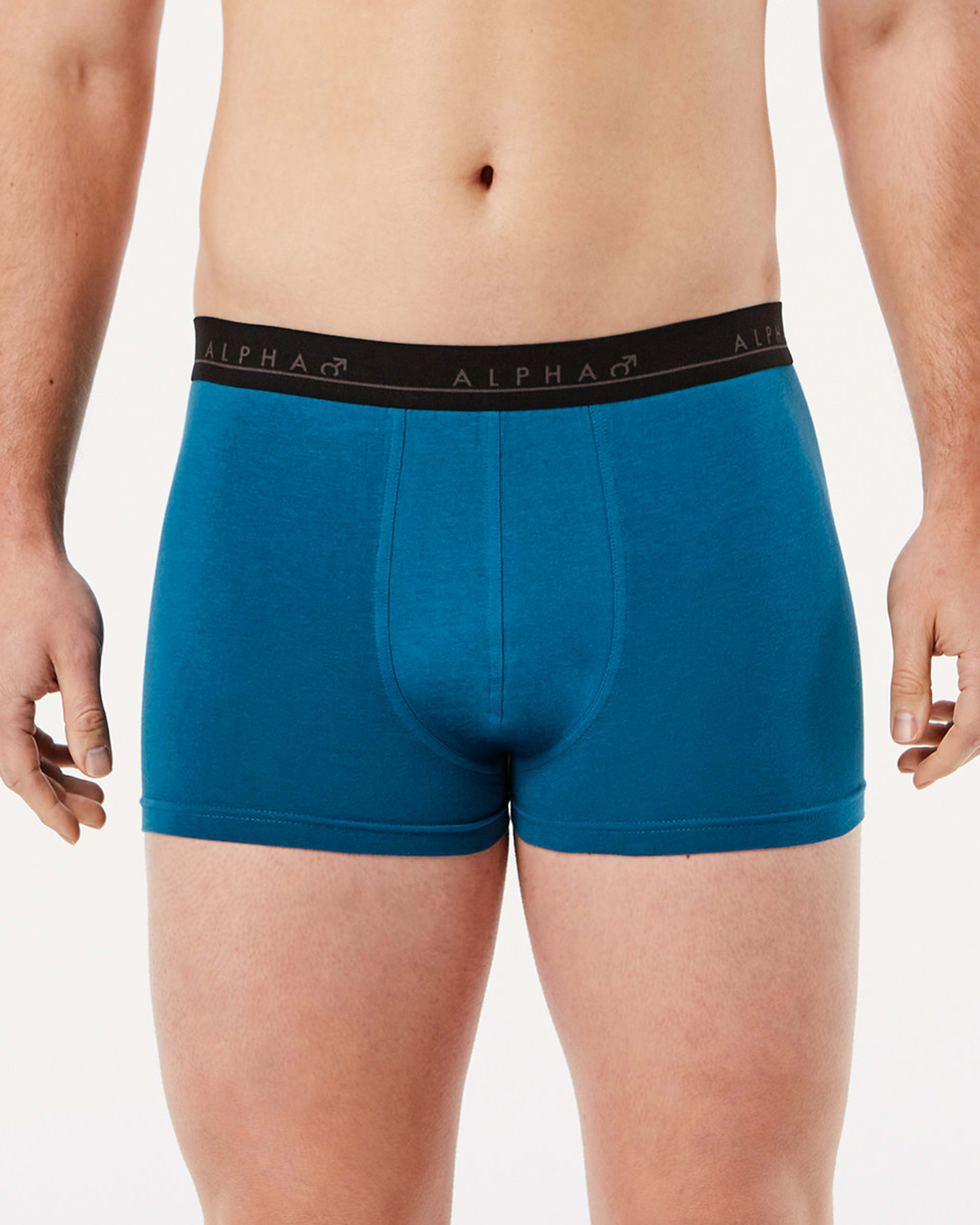5 5 Pack Plain Trunks TURQUOISE BLUE, 5 of 10