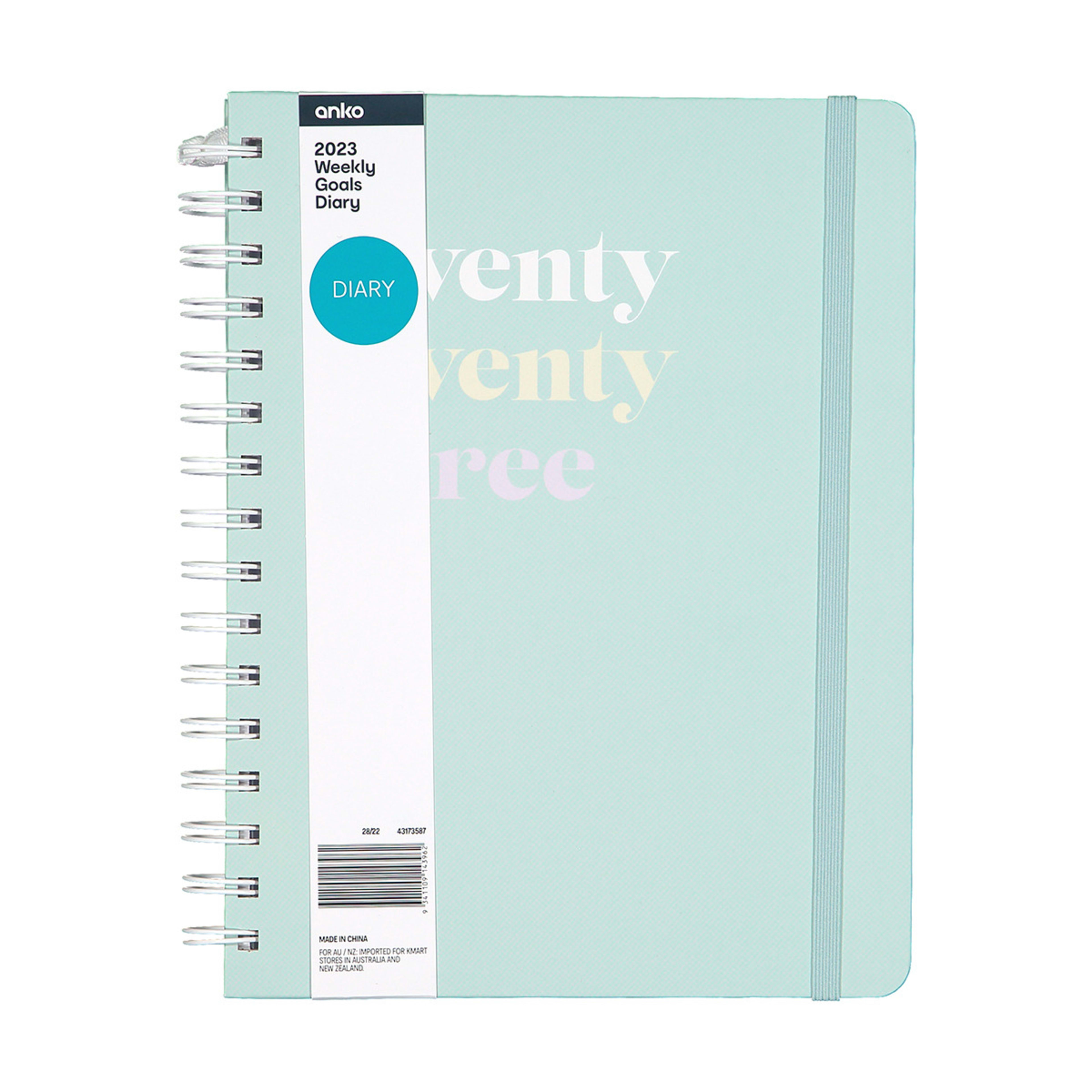 2023 Weekly Goals Diary Kmart