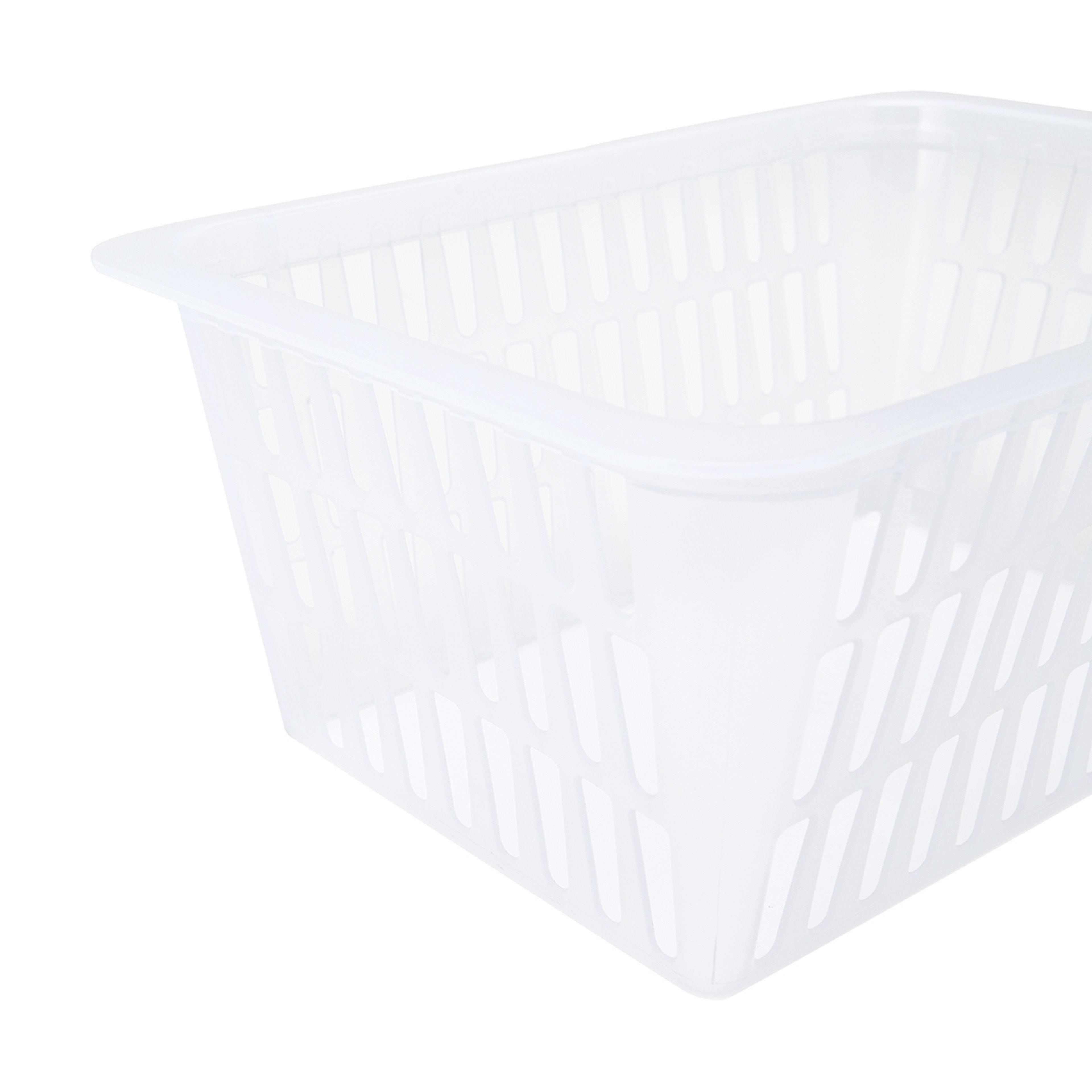 2 Pack Large Plastic Baskets Kmart