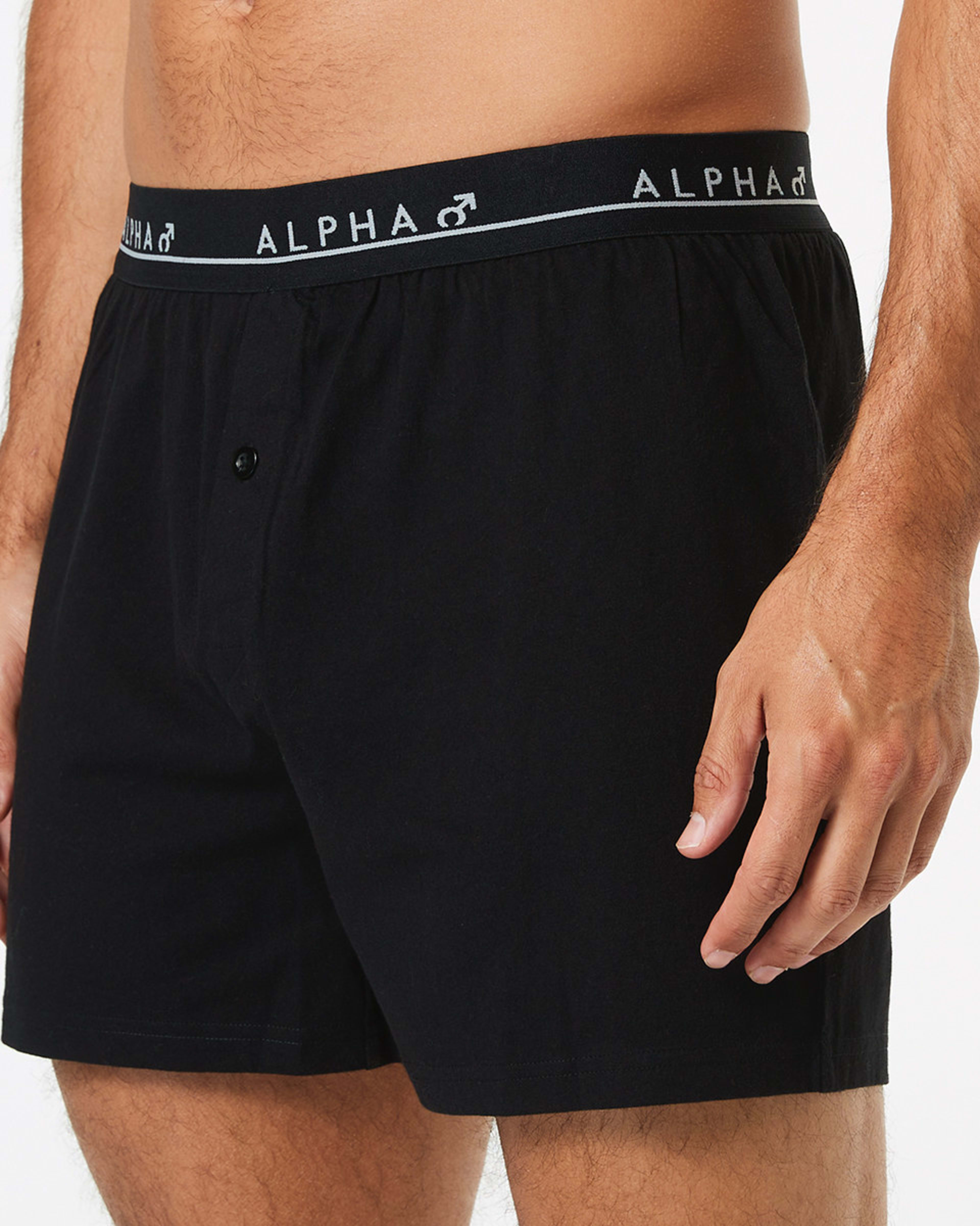 3 Pack Plain Jersey Boxers Kmart