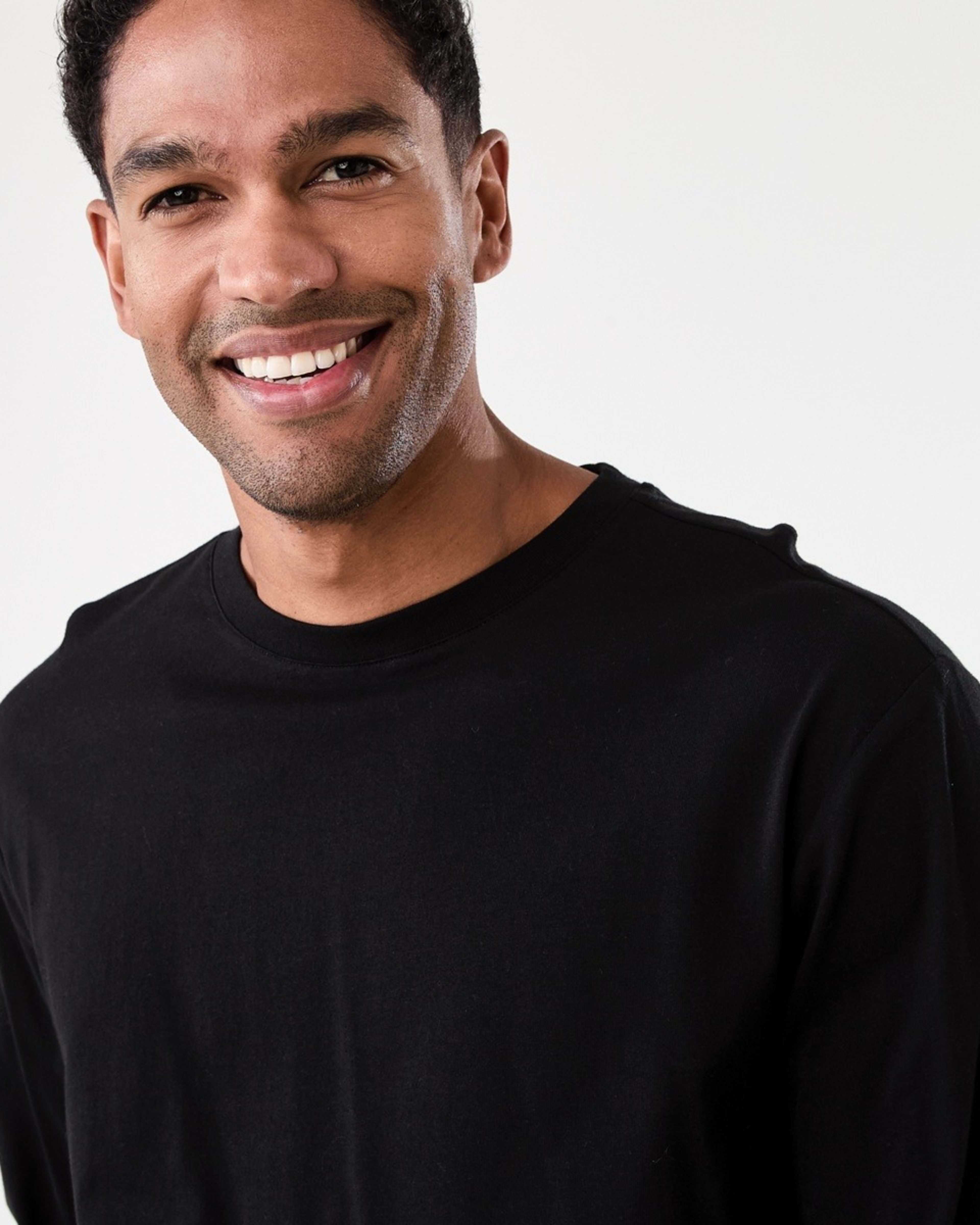 4 Long Sleeve Core T-shirt Black, 4 of 5