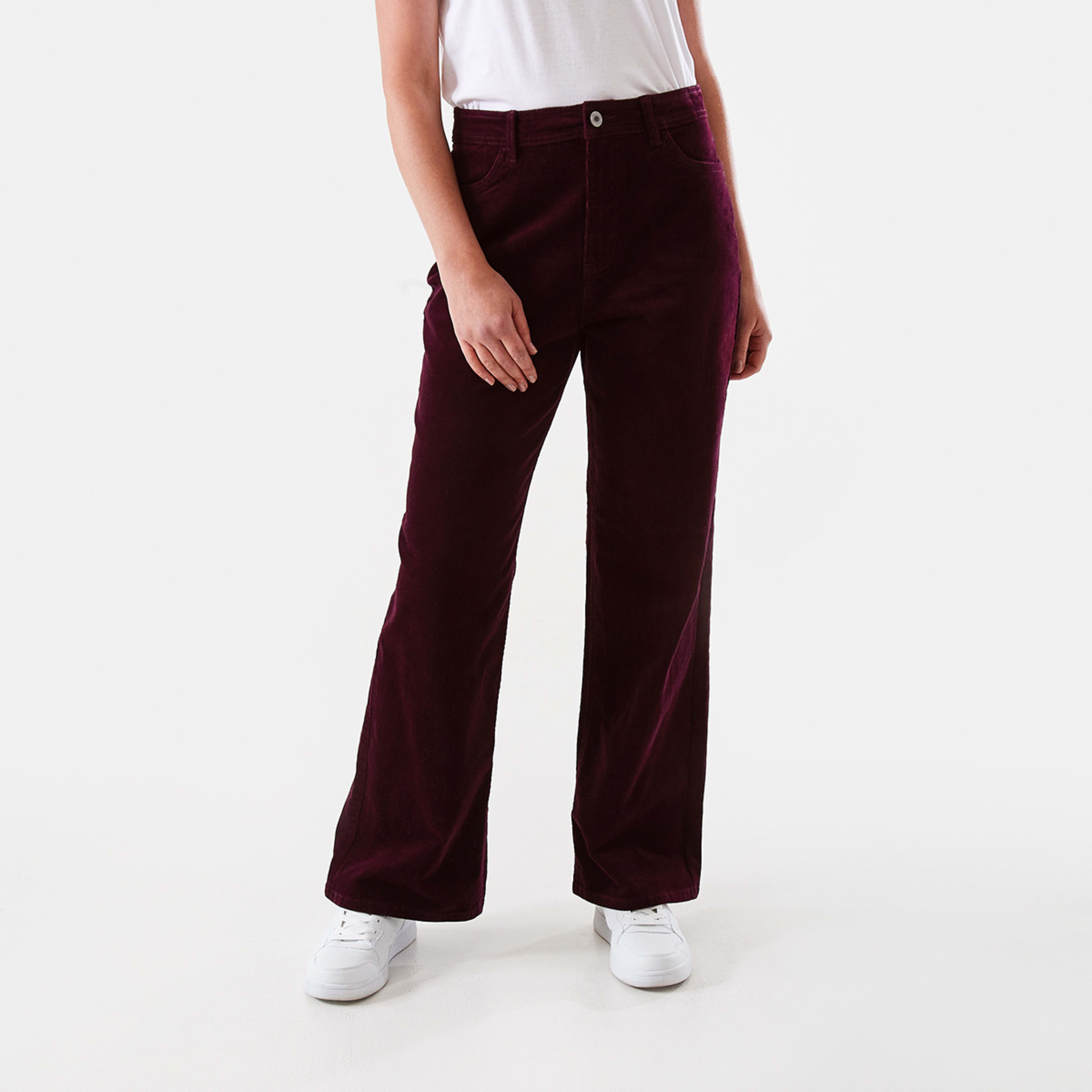 1 Corduroy Full Length Pants Fig, 1 of 5