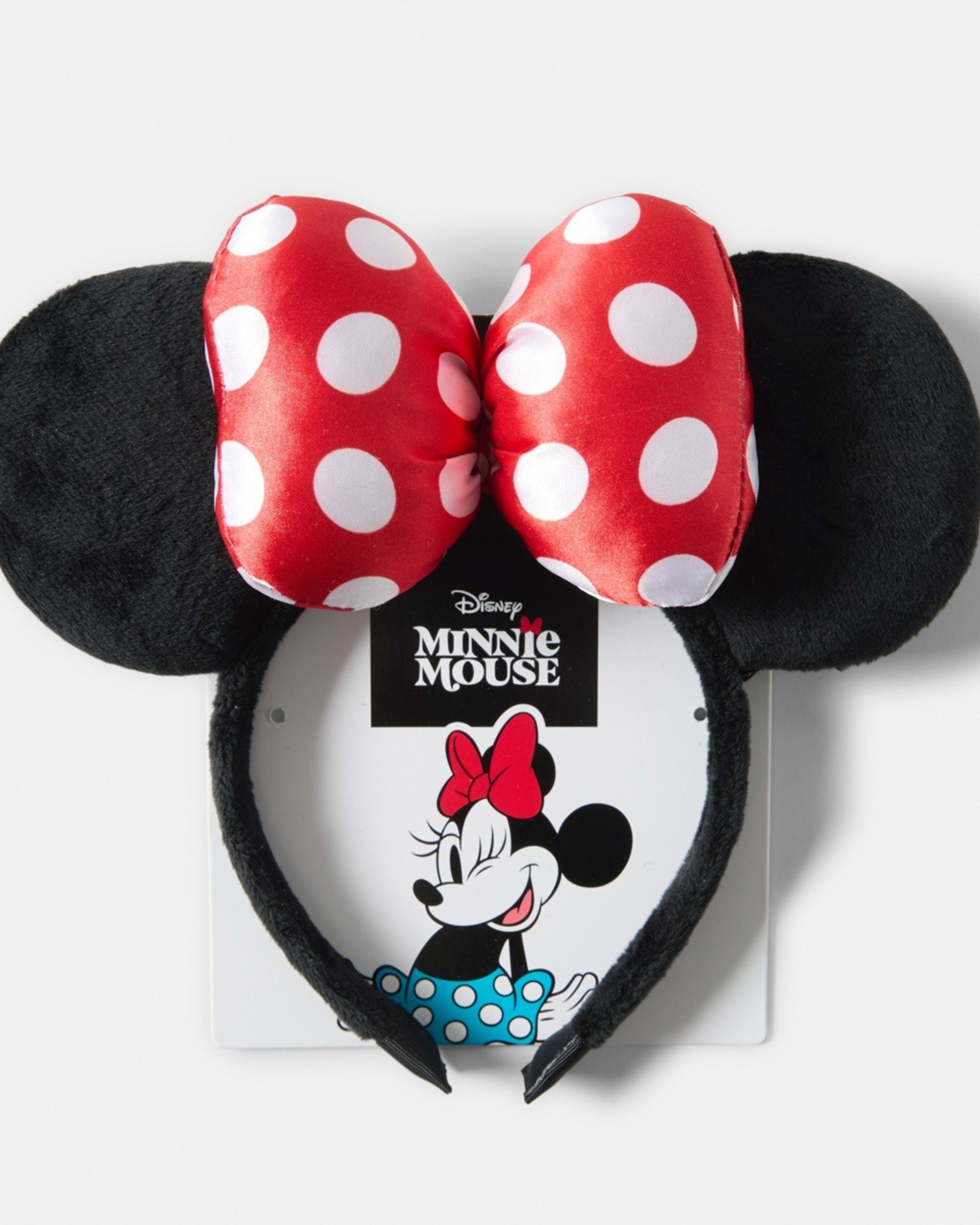 4 Disney Minnie Mouse License Headband - Red and Black Minnie, 4 of 4