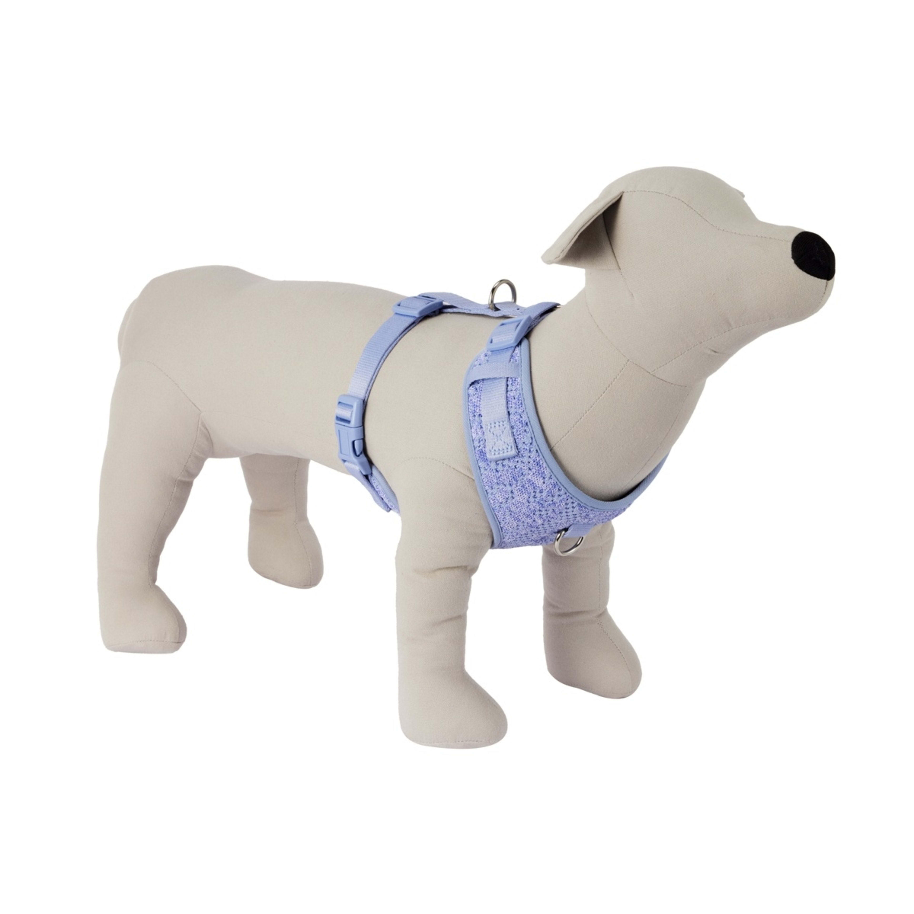 1 Pet Knit Harness - Medium, Blue, 1 of 9