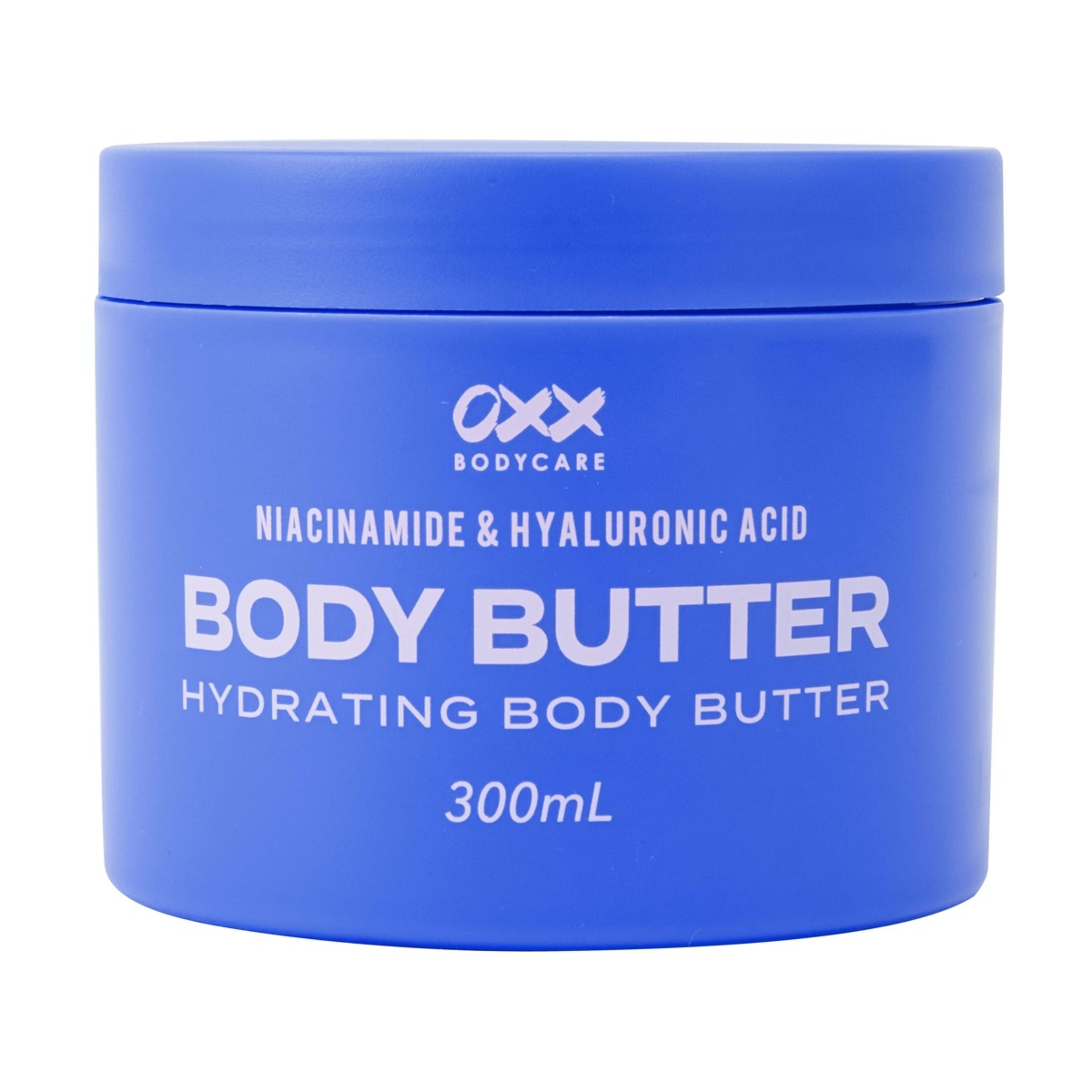 1 OXX Bodycare Hydrating Body Butter 300ml - Niacinamide and Hyaluronic Acid
