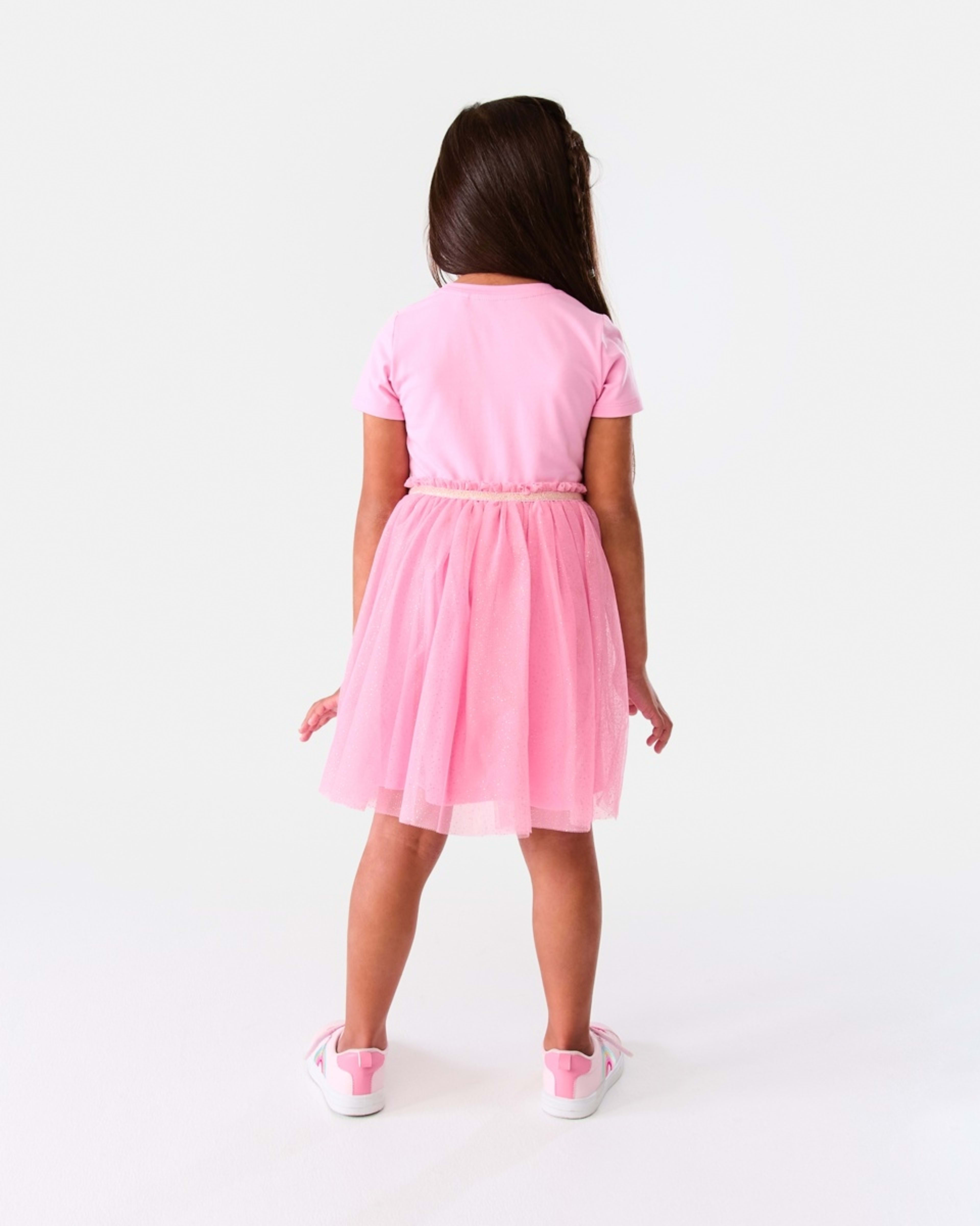 7 Short Sleeve Tutu Dress Pnk Unicrn, 7 of 9