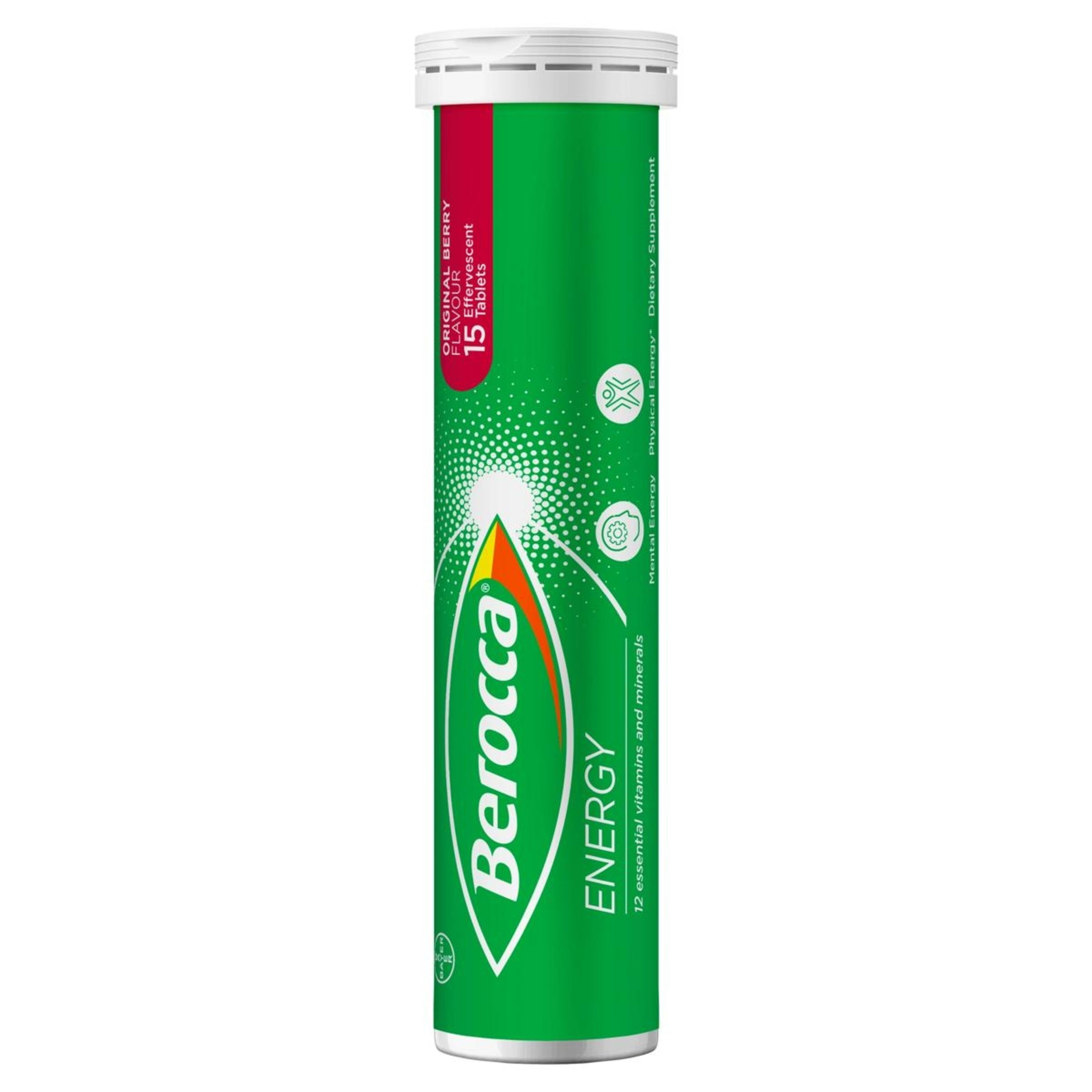 5 15 Pack Berroca Energy Original Berry Flavour Effervescent Tablets, 5 of 10