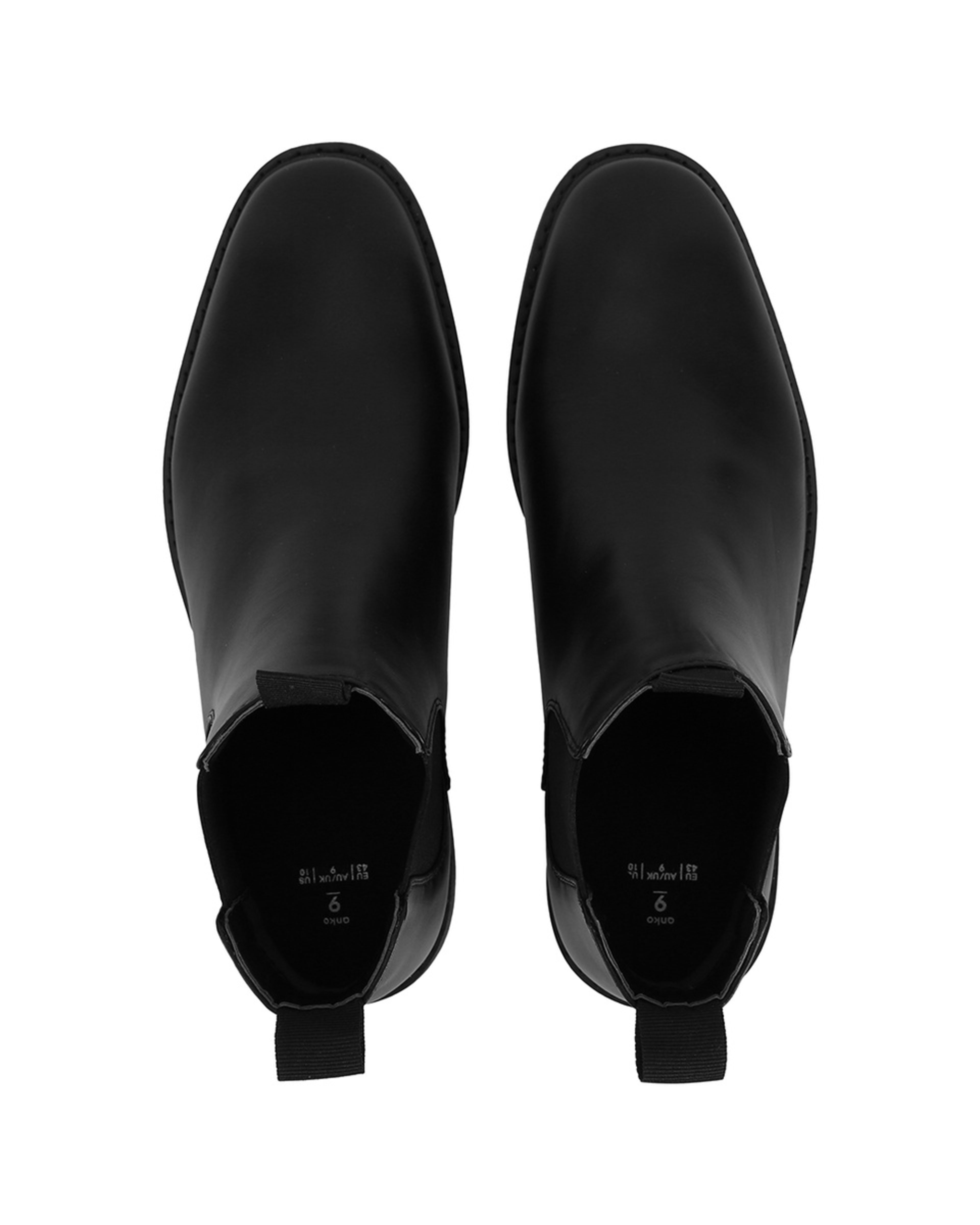 2 Slip On Gusset Boots BLACK, 2 of 5