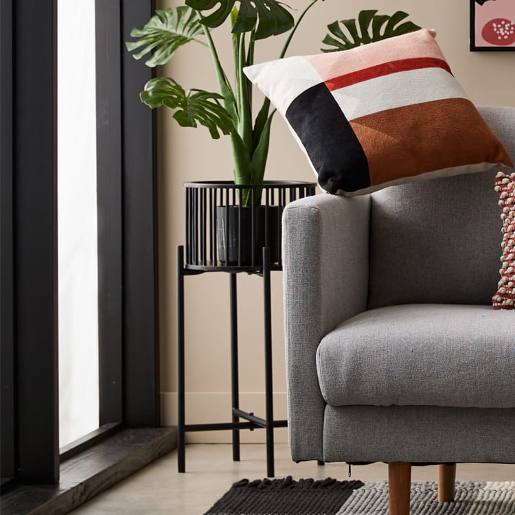 Slatted Pot Holder with Stand Kmart