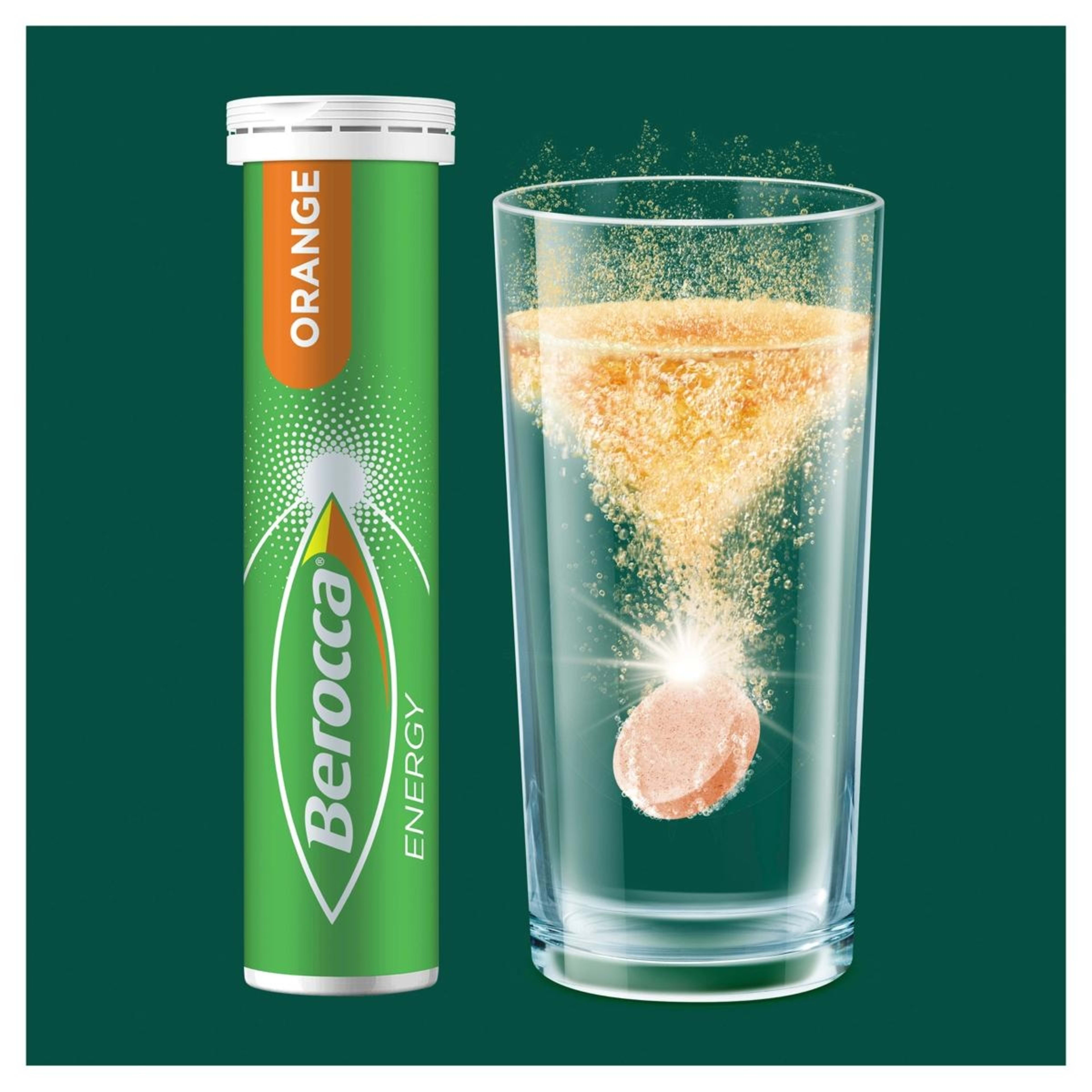 10 15 Pack Berroca Energy Orange Flavour Effervescent Tablets, 10 of 10