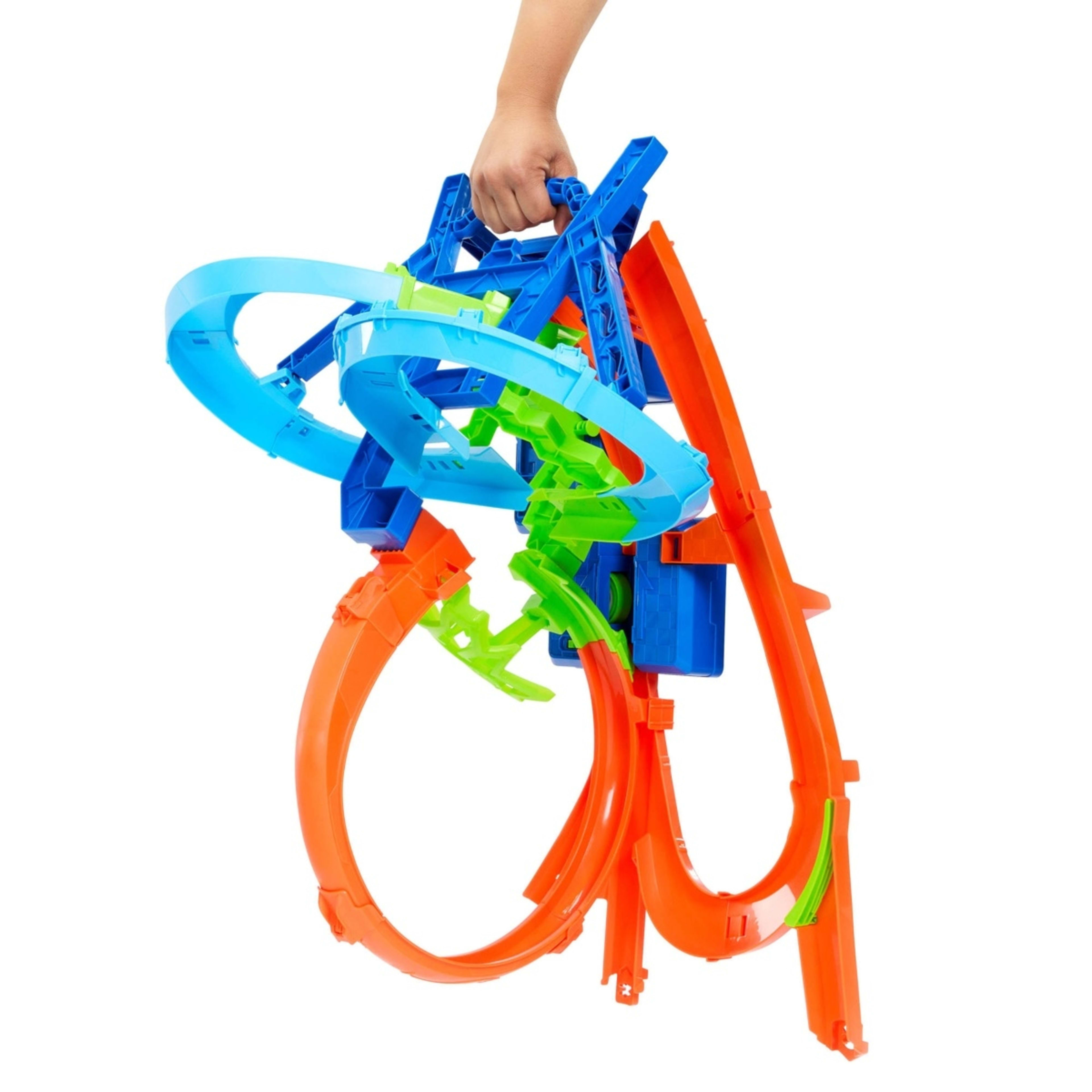 5 Hot Wheels Stunt Tracks Mid-Air Crash Playset, 5 of 6