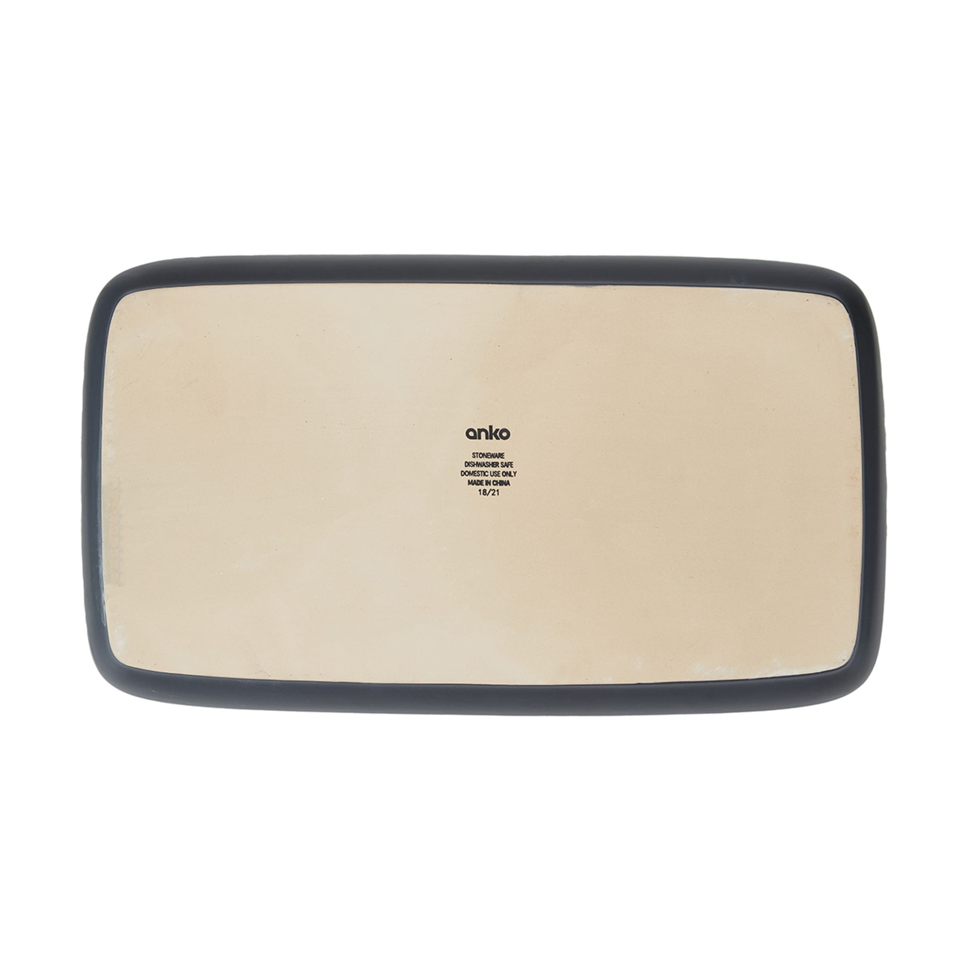 Matte Black Serving Platter Kmart