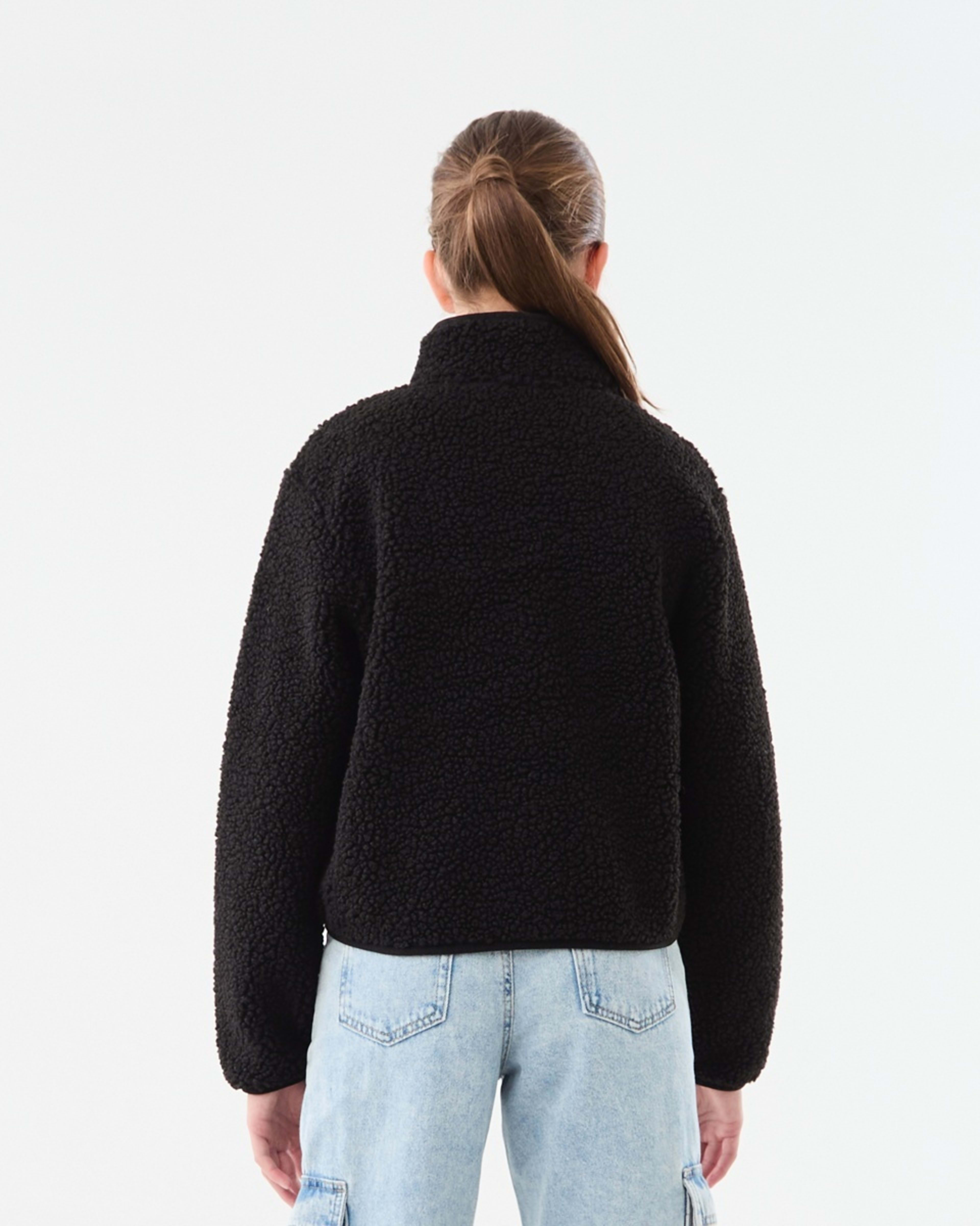 3 Teddy Fleece Jacket Black, 3 of 10