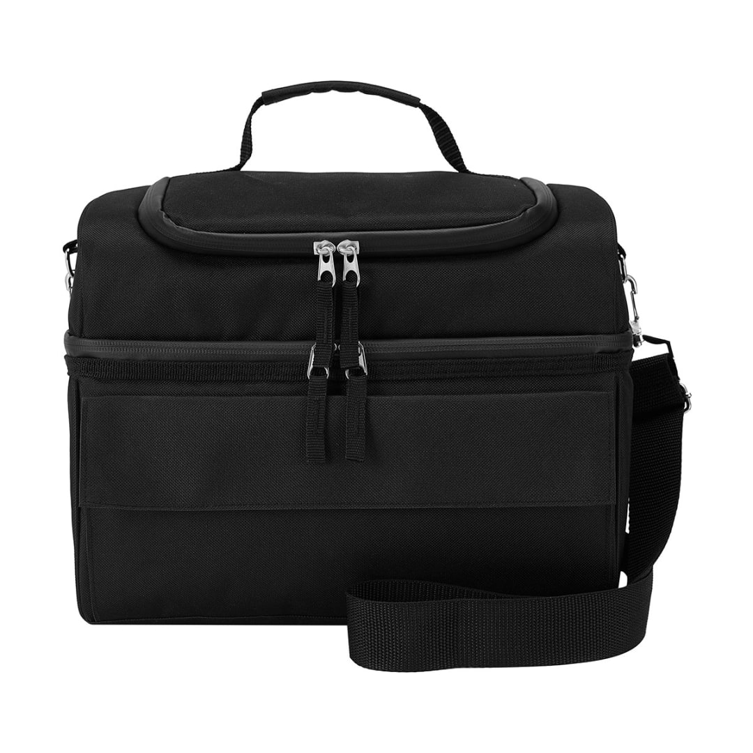 Black Insulated Large Lunch Bag Kmart