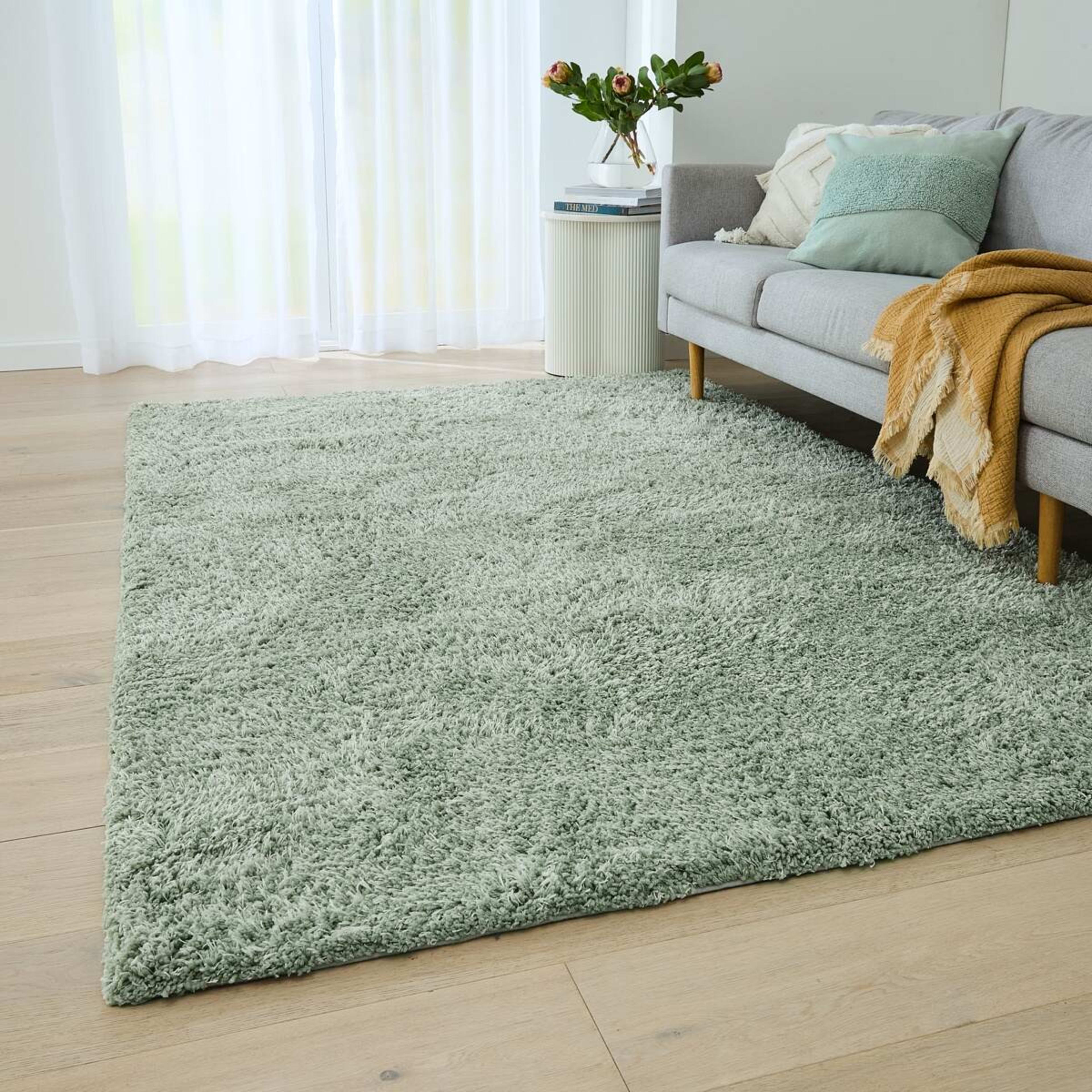 1 Flecked Rug - Sage, Large