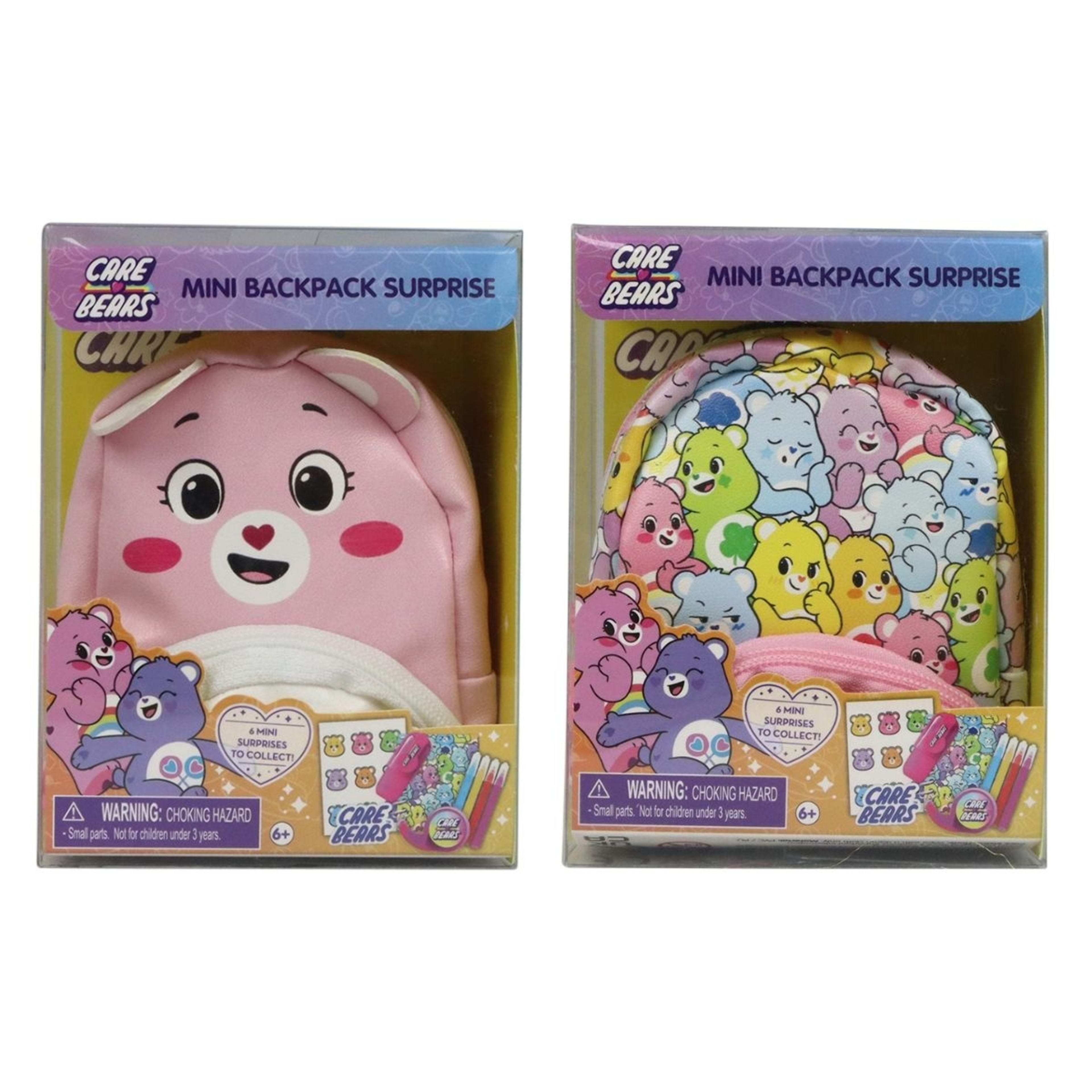 1 Care Bears Mini Backpack Surprise - Assorted