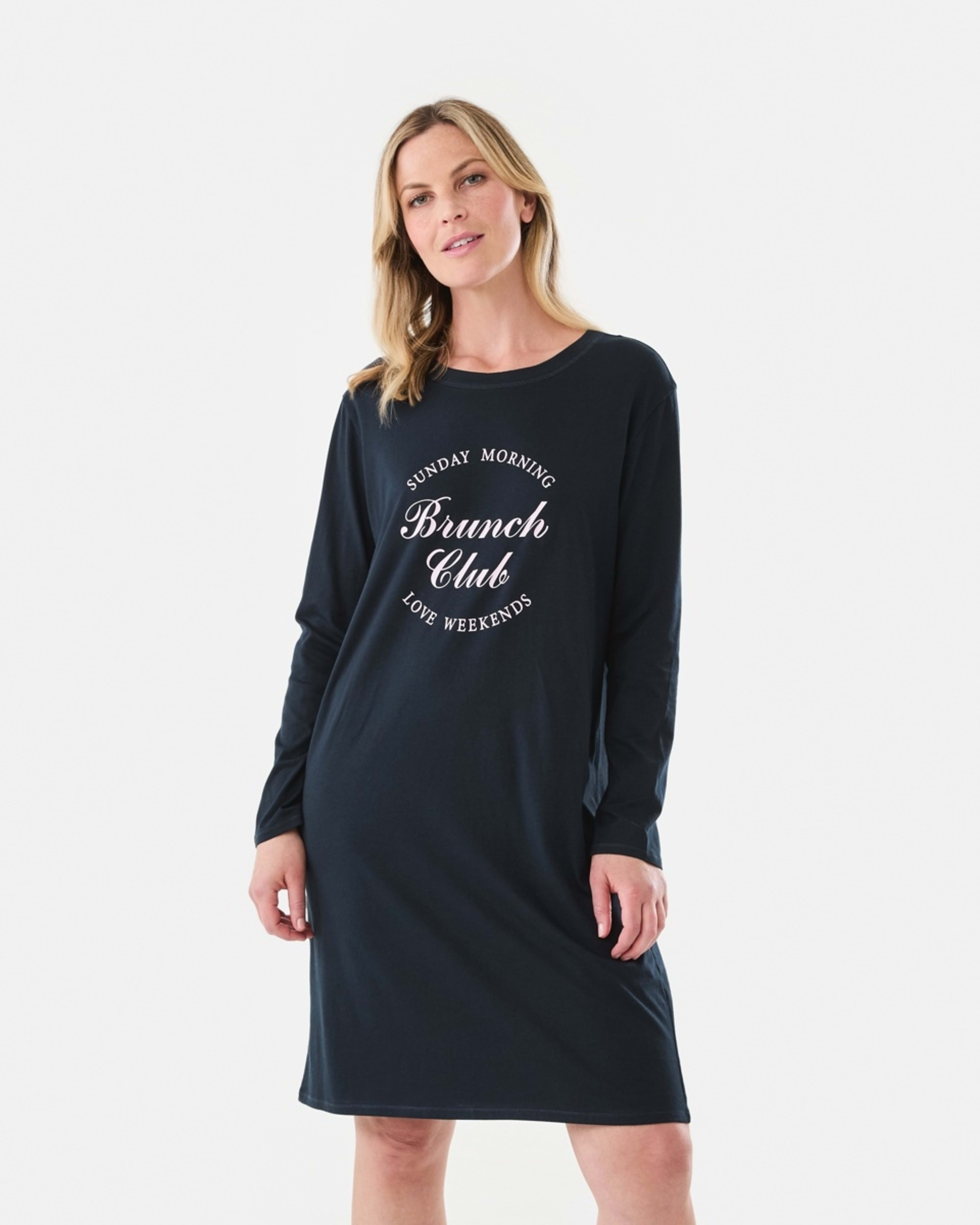 1 Long Sleeve Nightie Brunch Cb