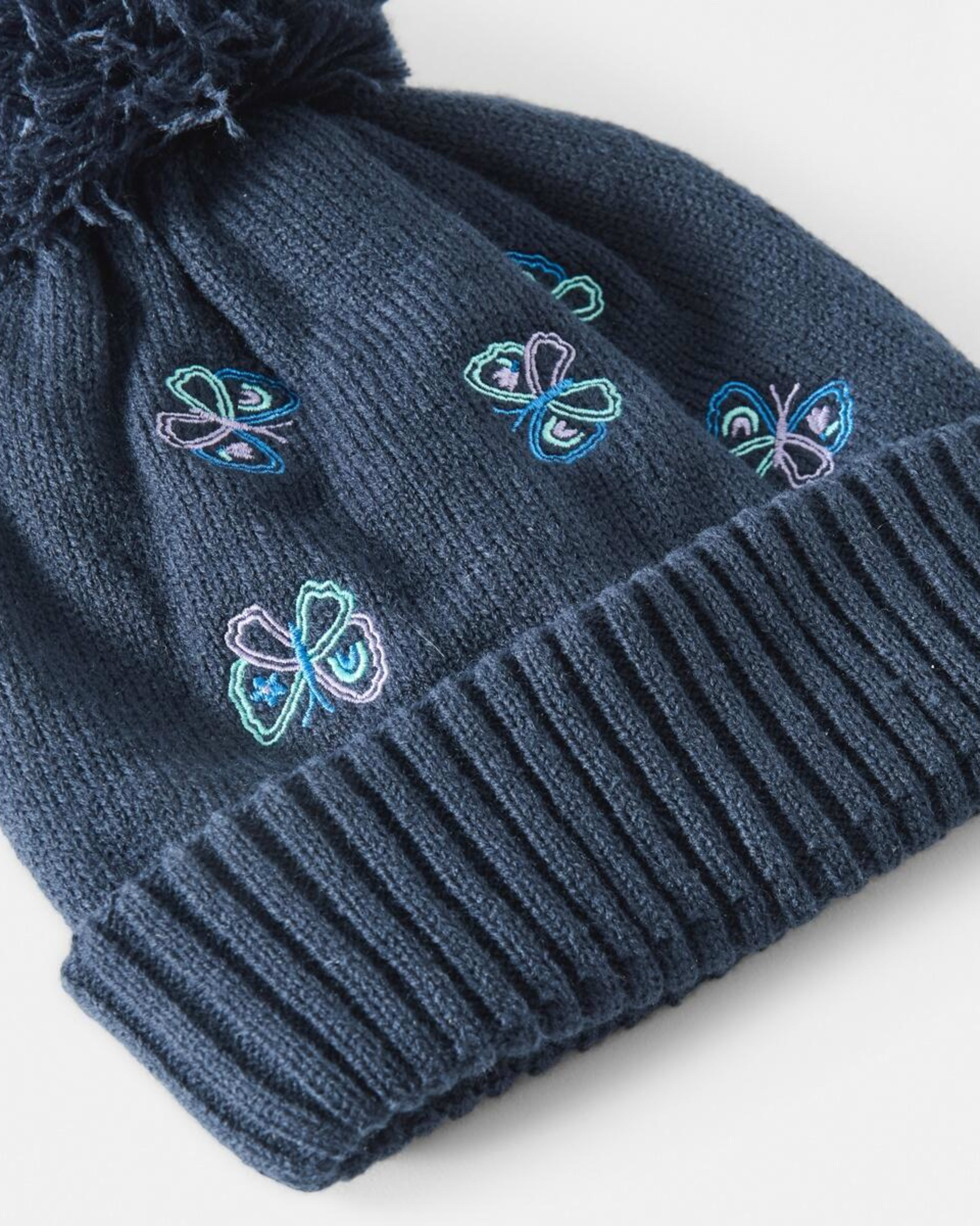 3 Beanie Butterfly Navy, 3 of 3