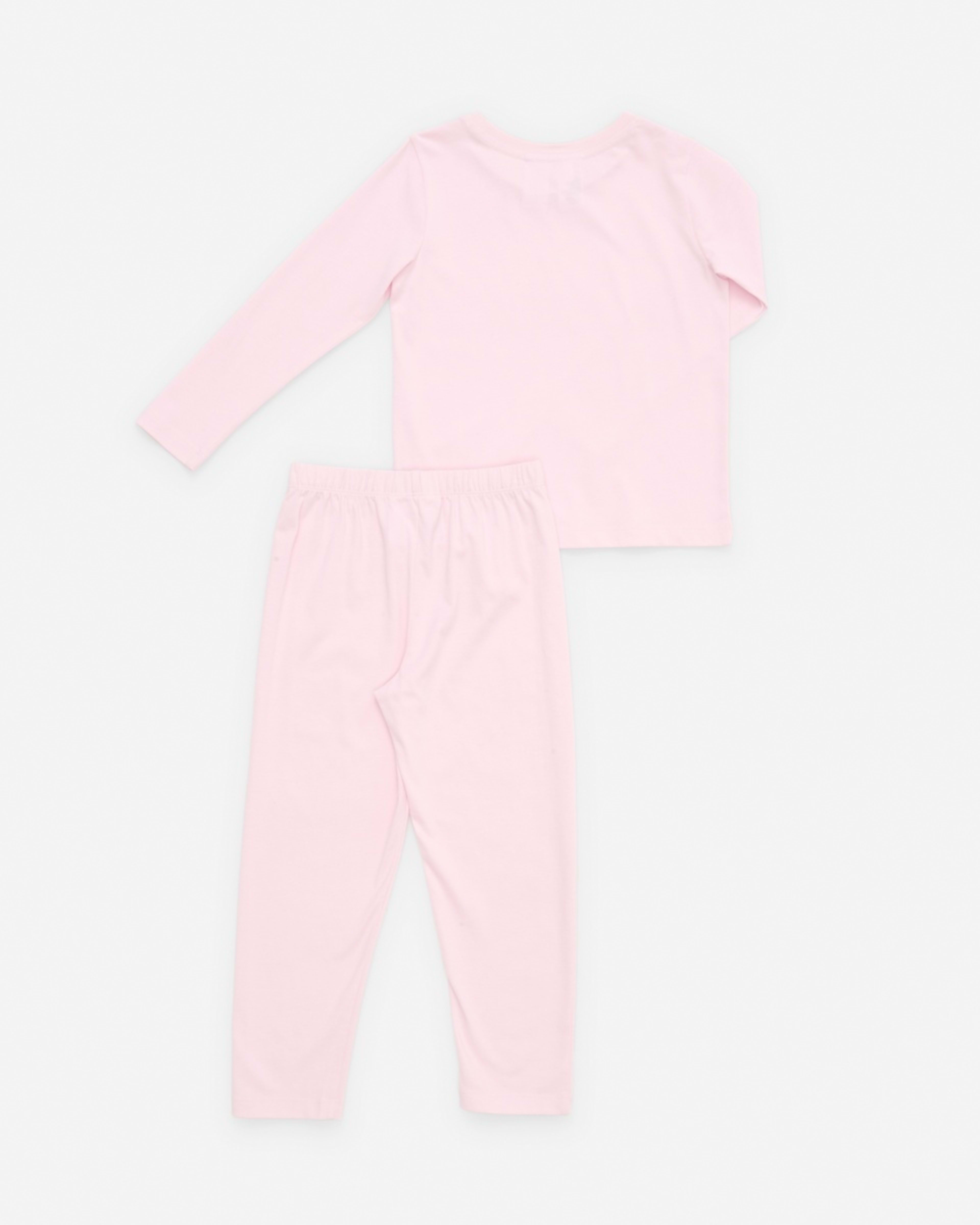 6 Knit Pyjama Set Pnk Bunny, 6 of 8