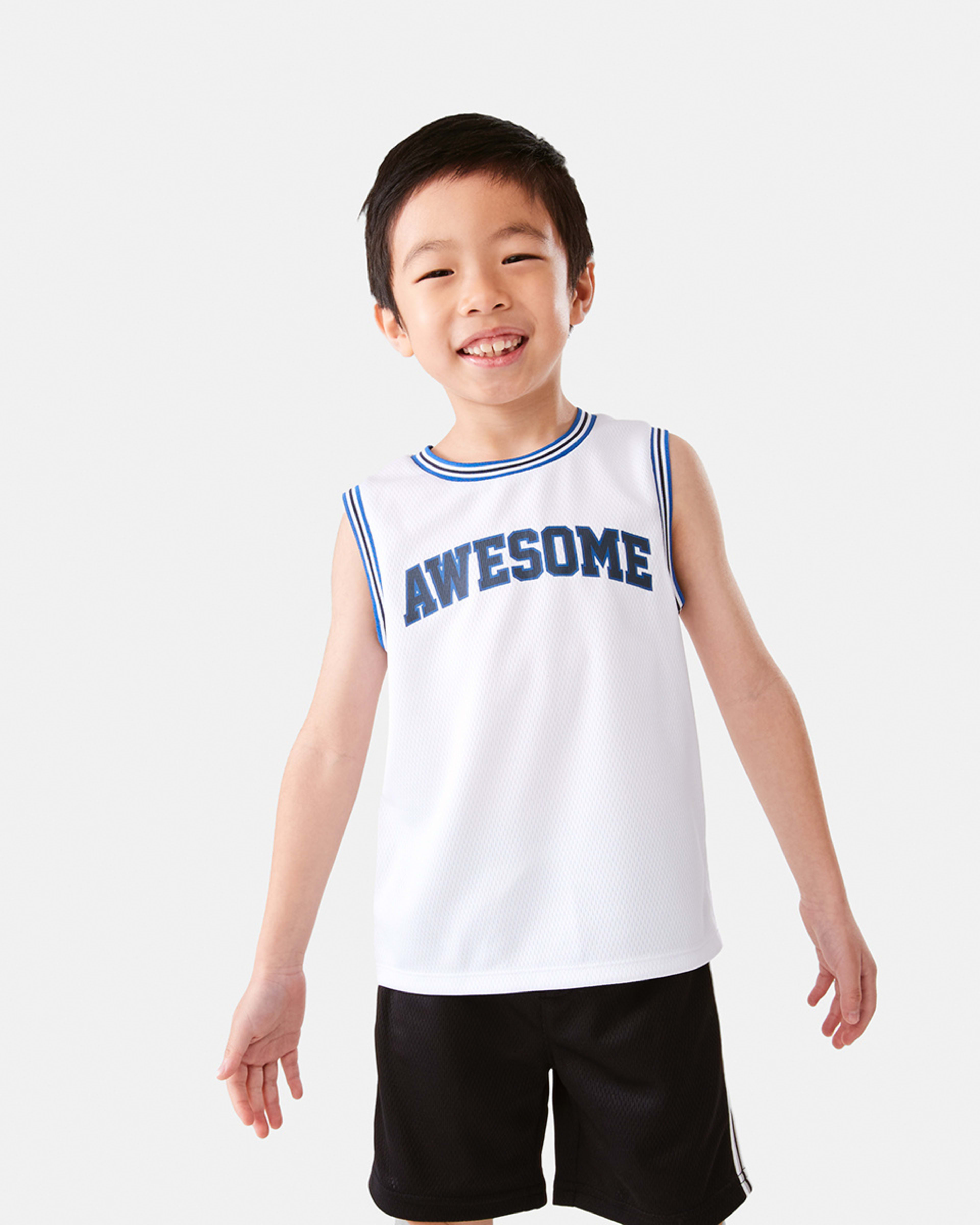 1 Mesh Tank White 92