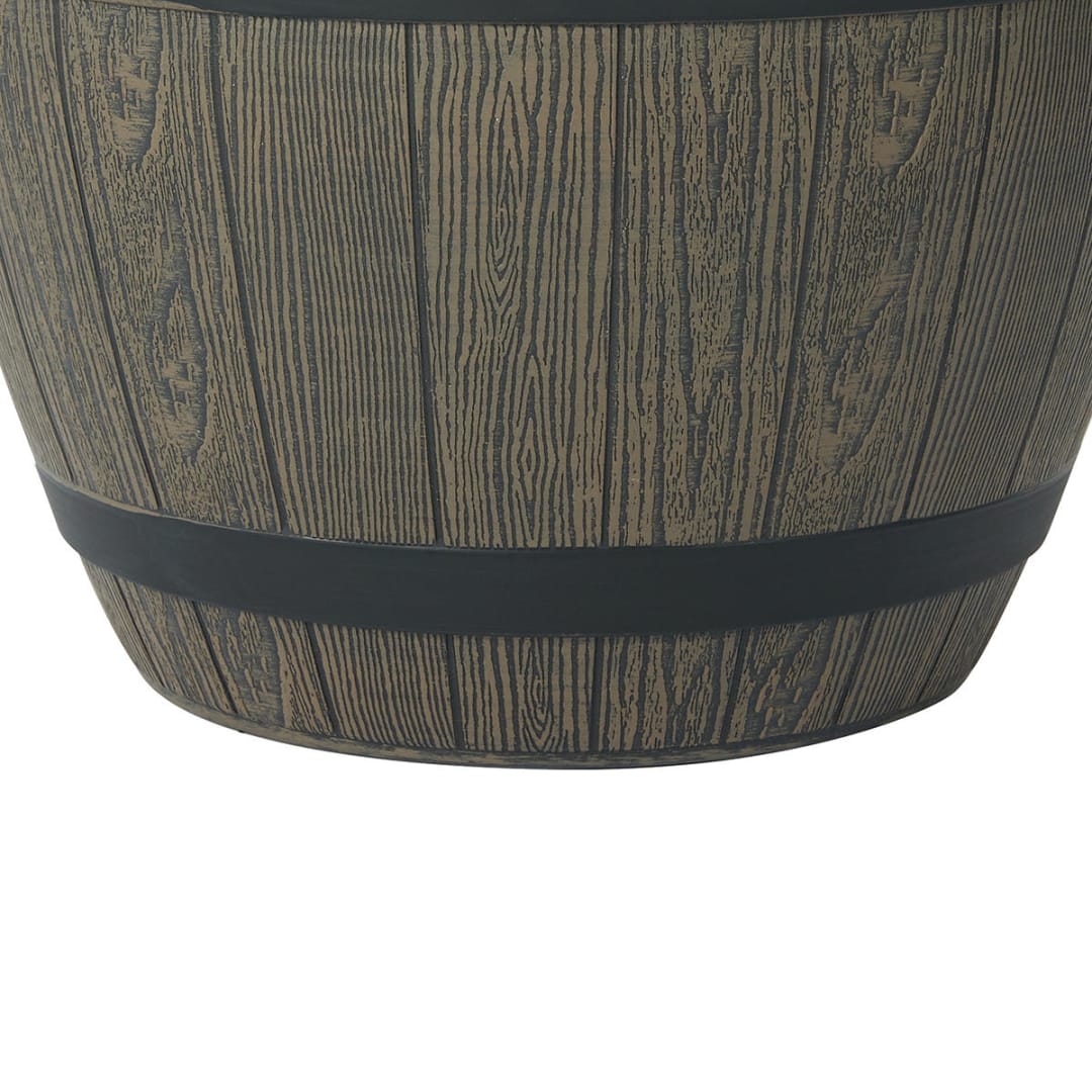 37.5cm Barrel Look Planter Kmart