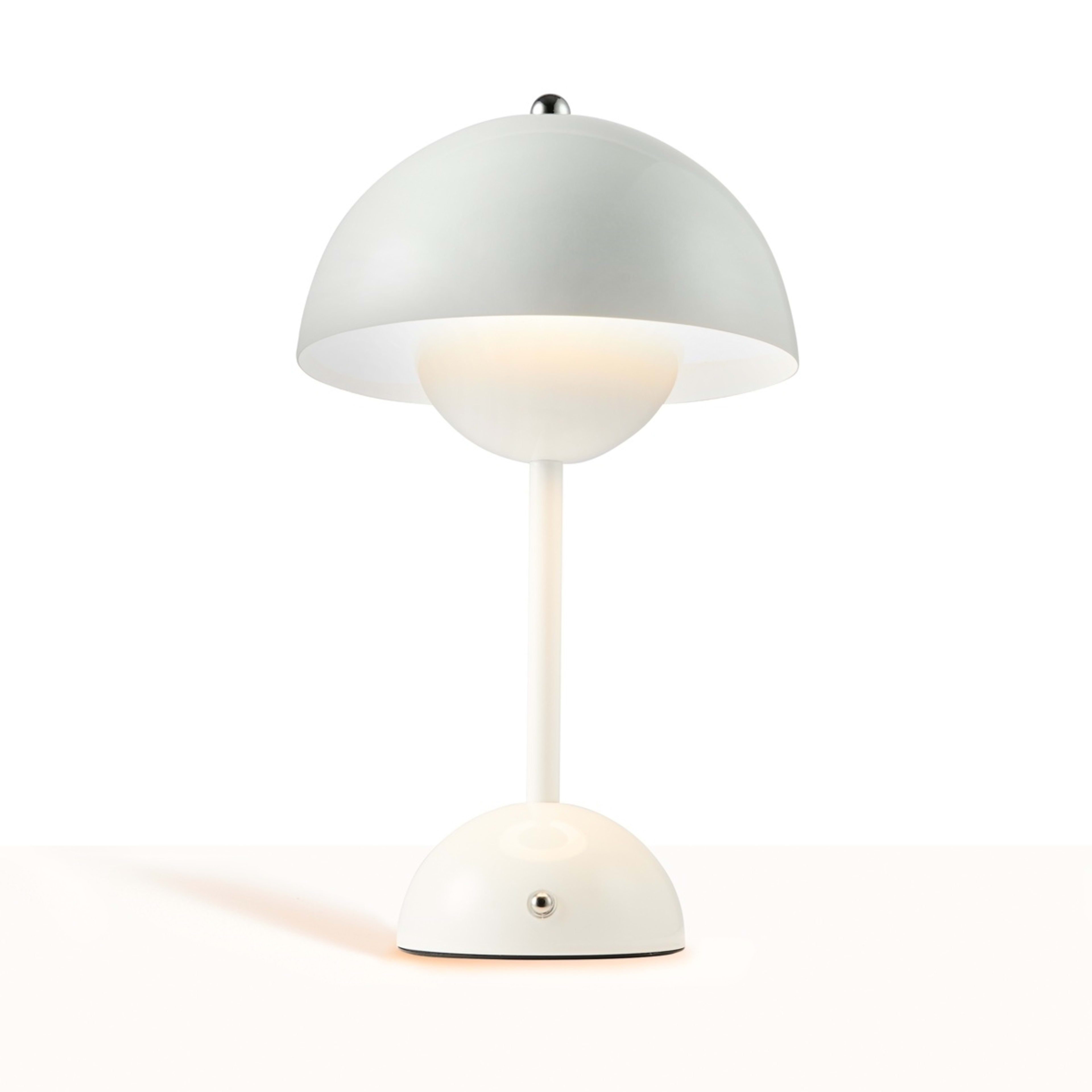 1 Nico Portable Rechargeable Lamp - White, 1 of 10