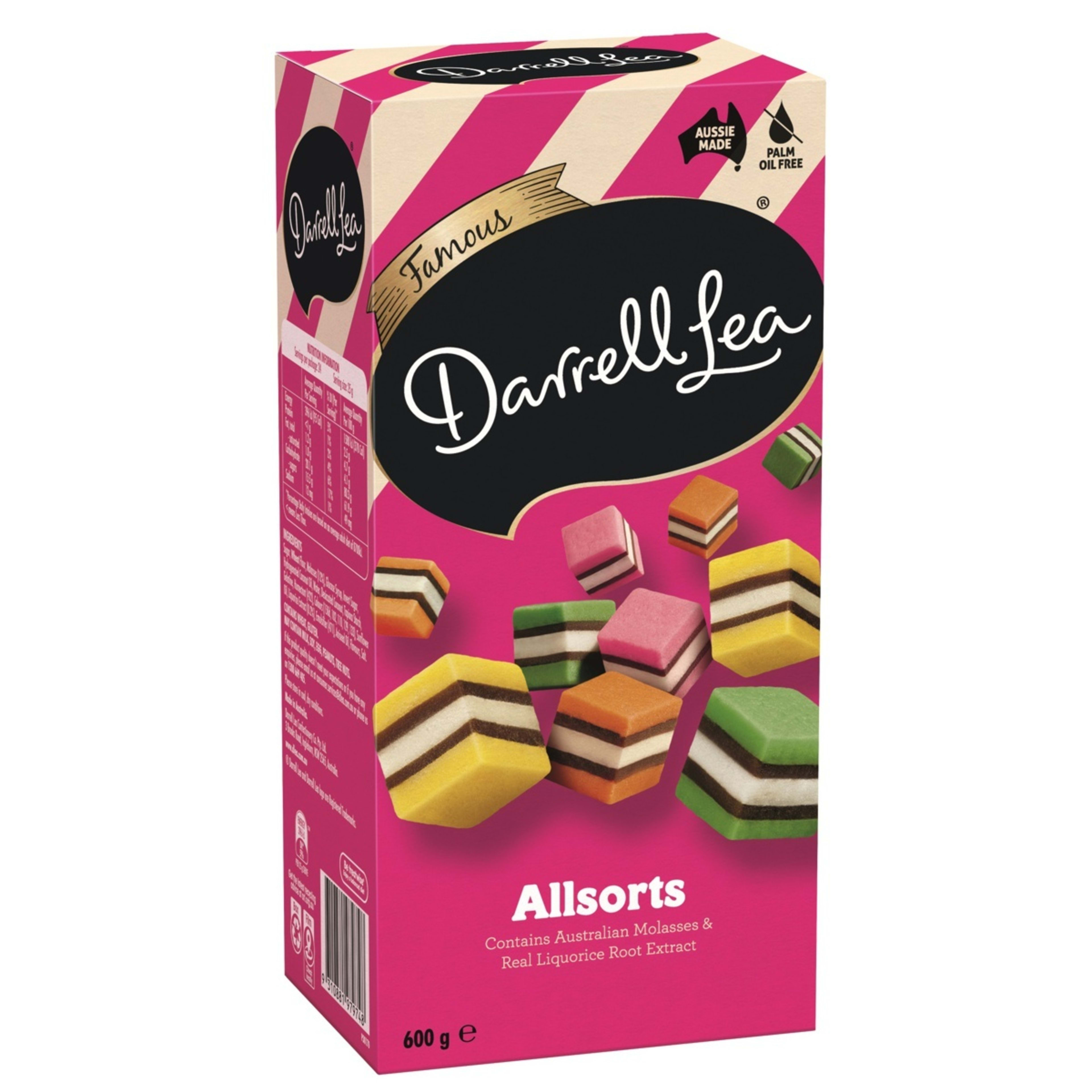 1 Darrell Lea Allsorts Gift Box 600g