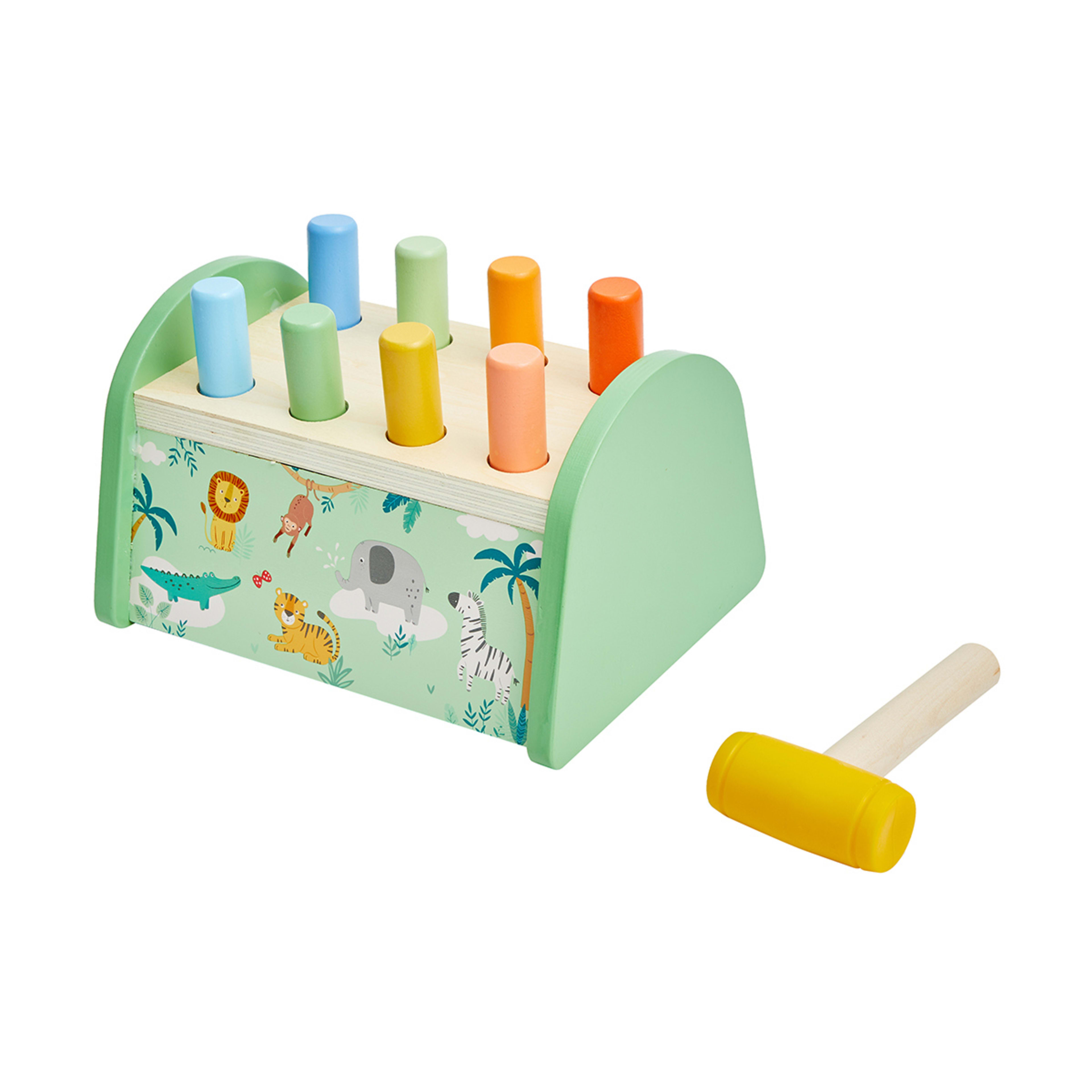 1 Wooden Jungle Pound Bench