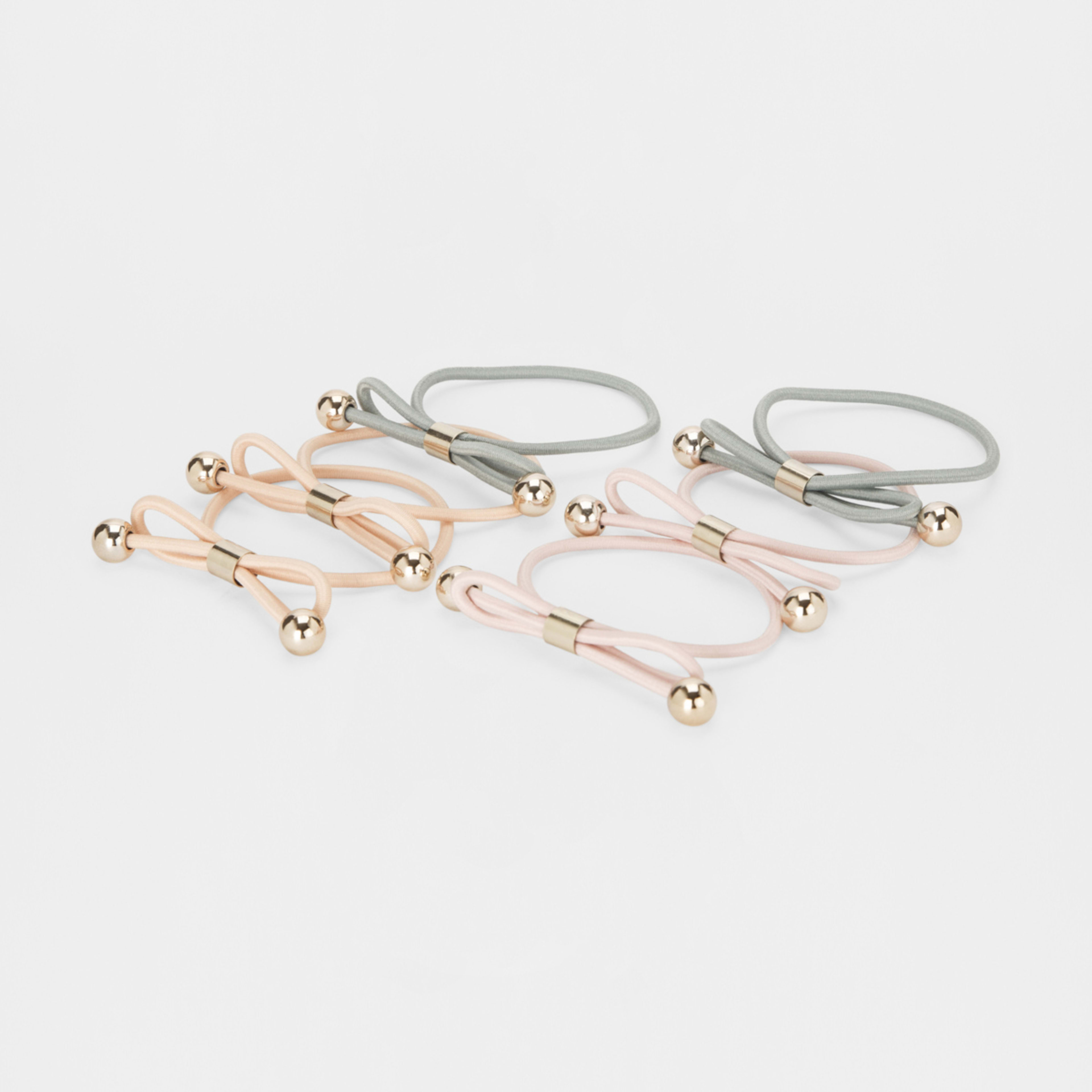 6 Pack Bow Bobble Hair Ties Kmart