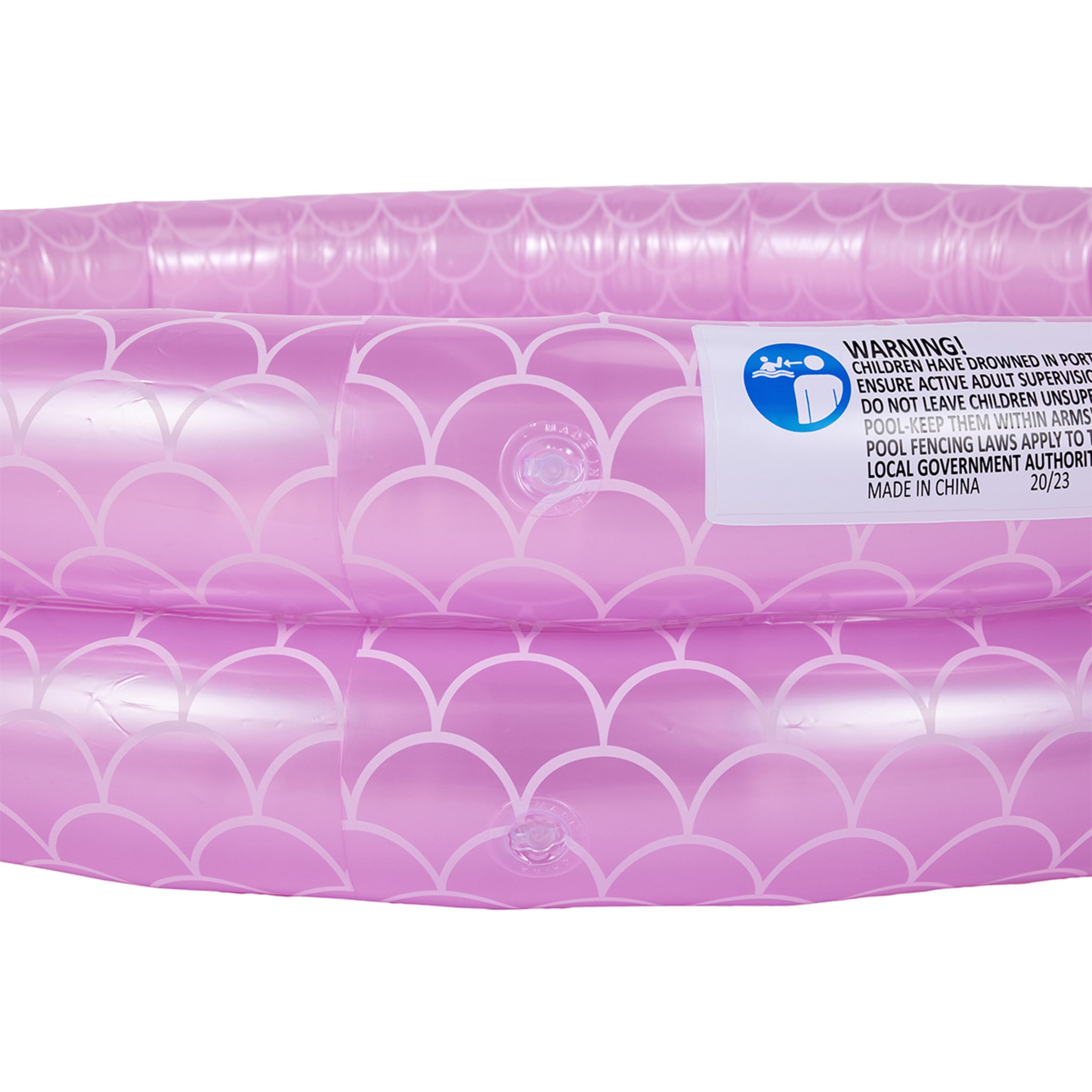 Inflatable 2 Ring Pool Mermaid Kmart