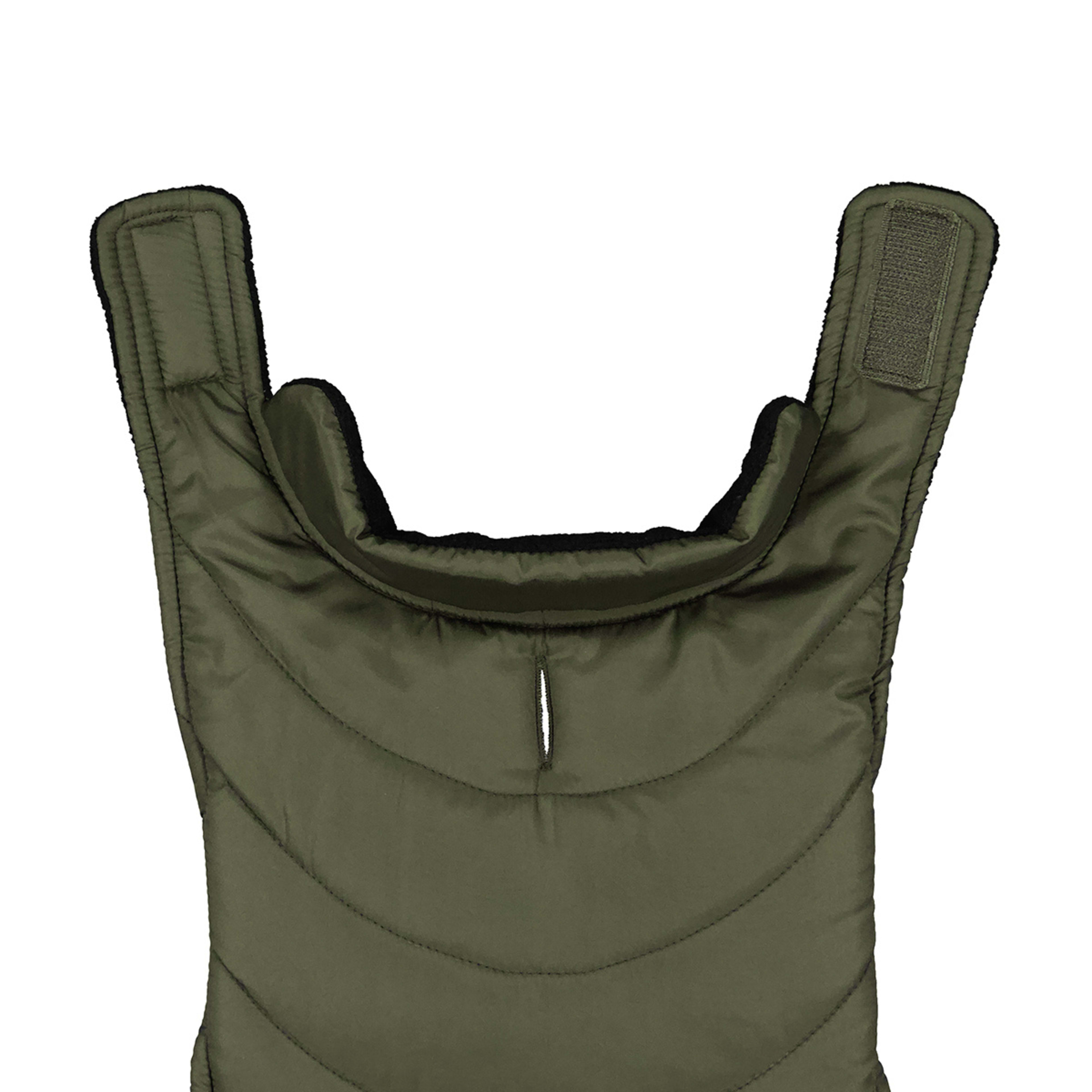 9 Pet Puffer Vest - Small, Green, 9 of 10