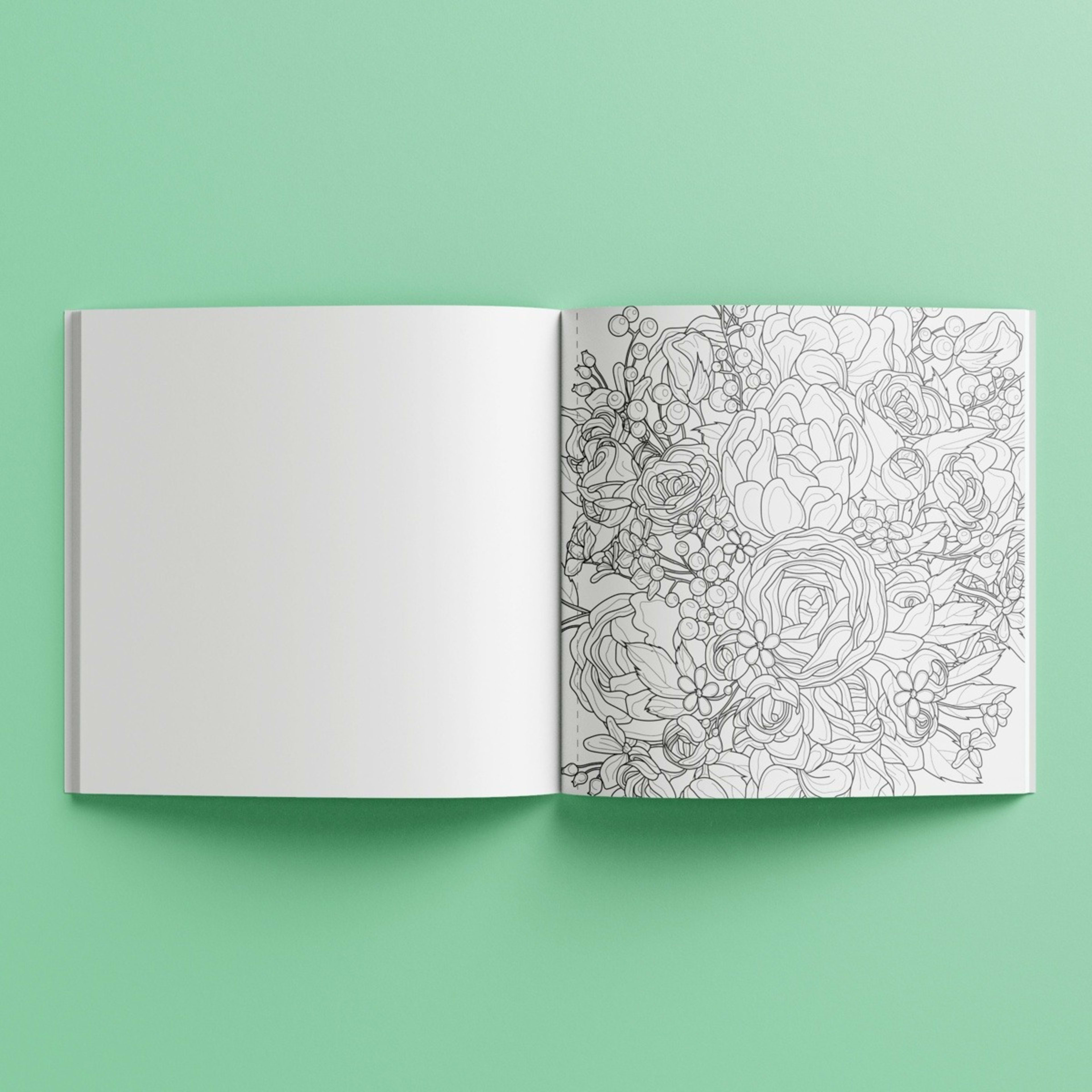 2 Art Maker Botanicals Creative Colouring - Book, 2 of 5