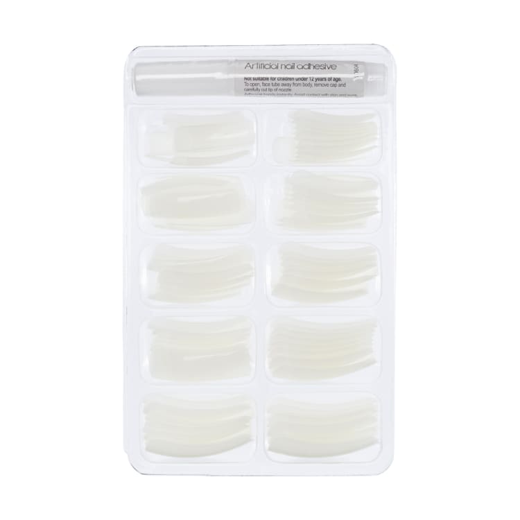 OXX Studio 100 Pack Artificial Nails with Adhesive - Kmart