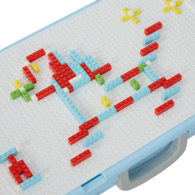 161 Piece Construction Activity Table Kmart