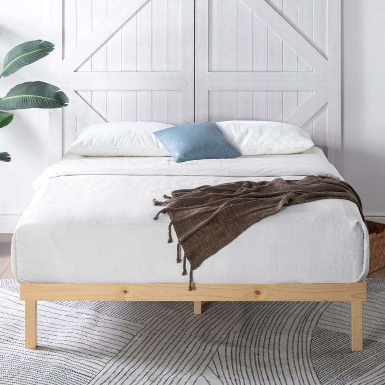 Double Bed Timber Bed Base Kmart