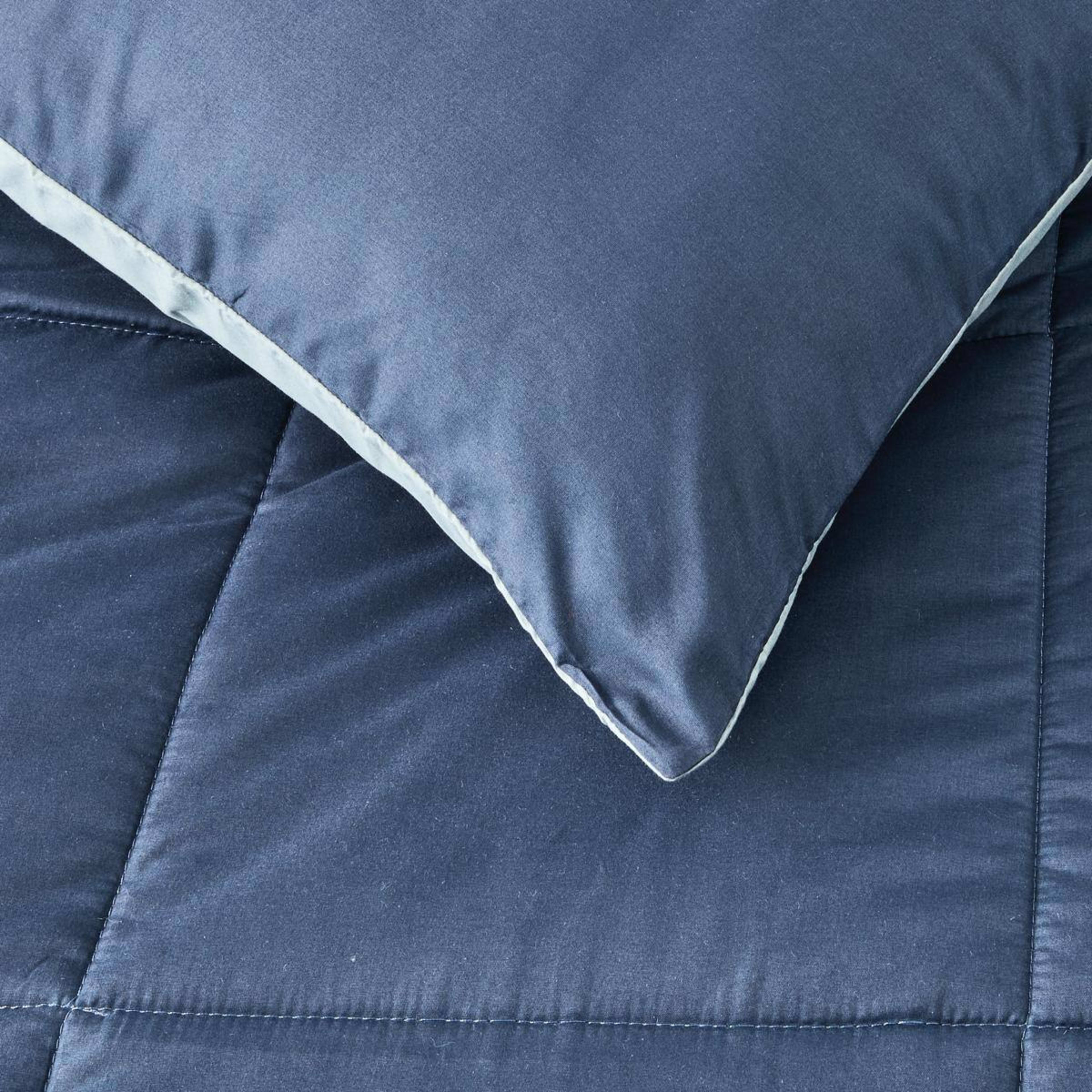 4 Comforter Set - Single Bed, Indigo, 4 of 7