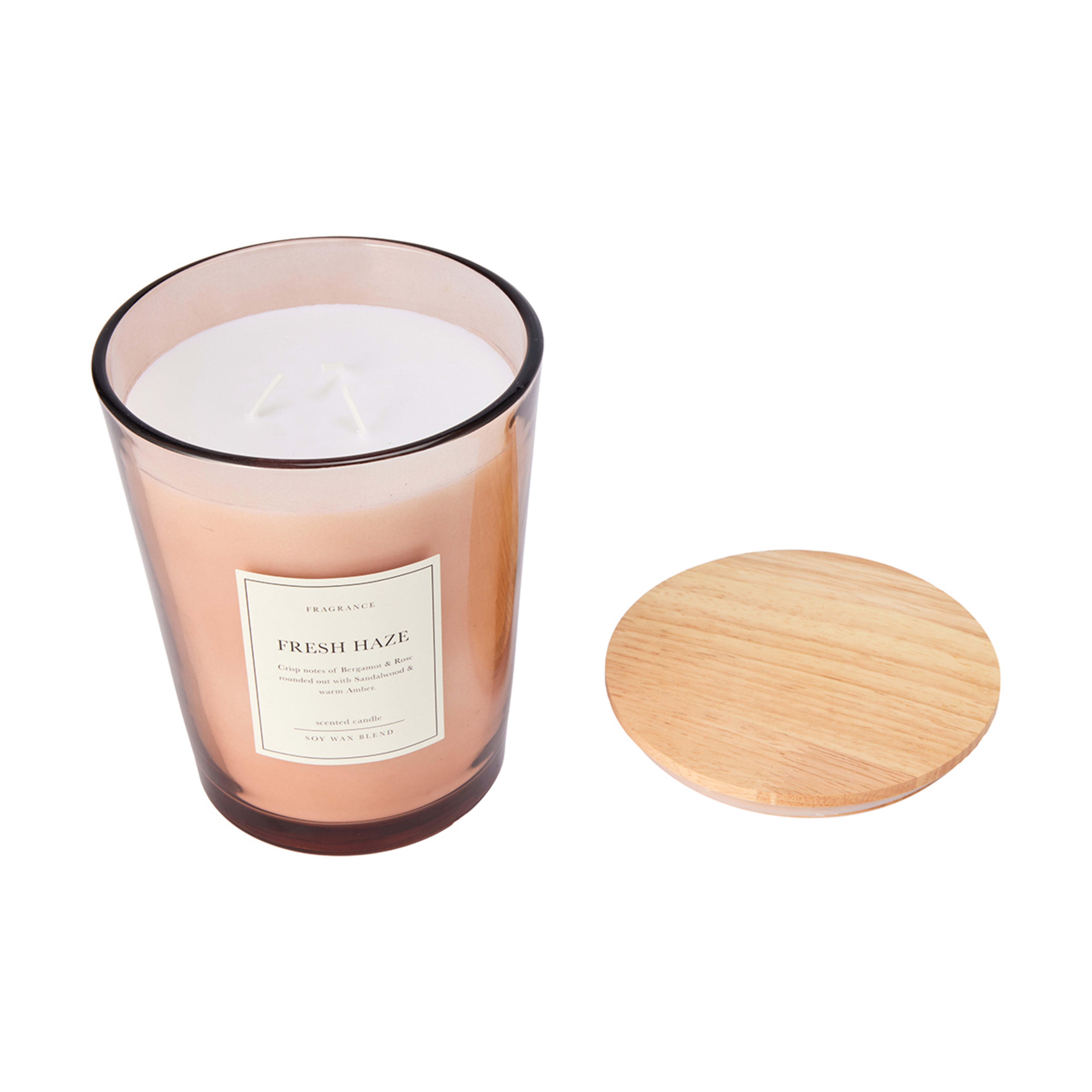XL Fresh Haze Soy Wax Blend Scented Candle Kmart