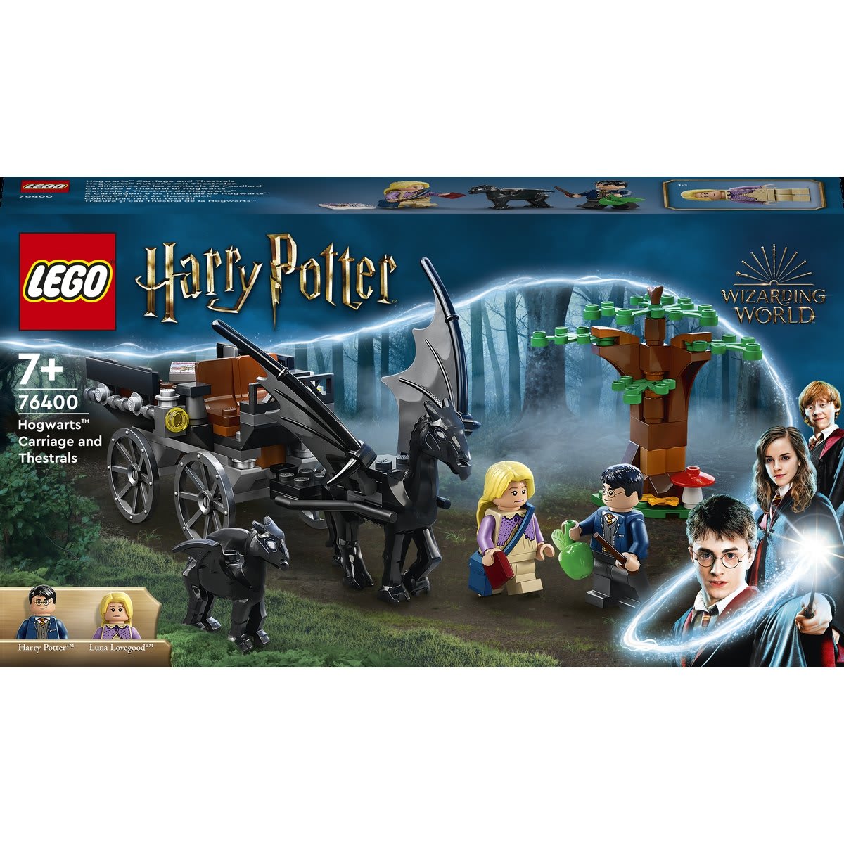 harry potter lego carriage