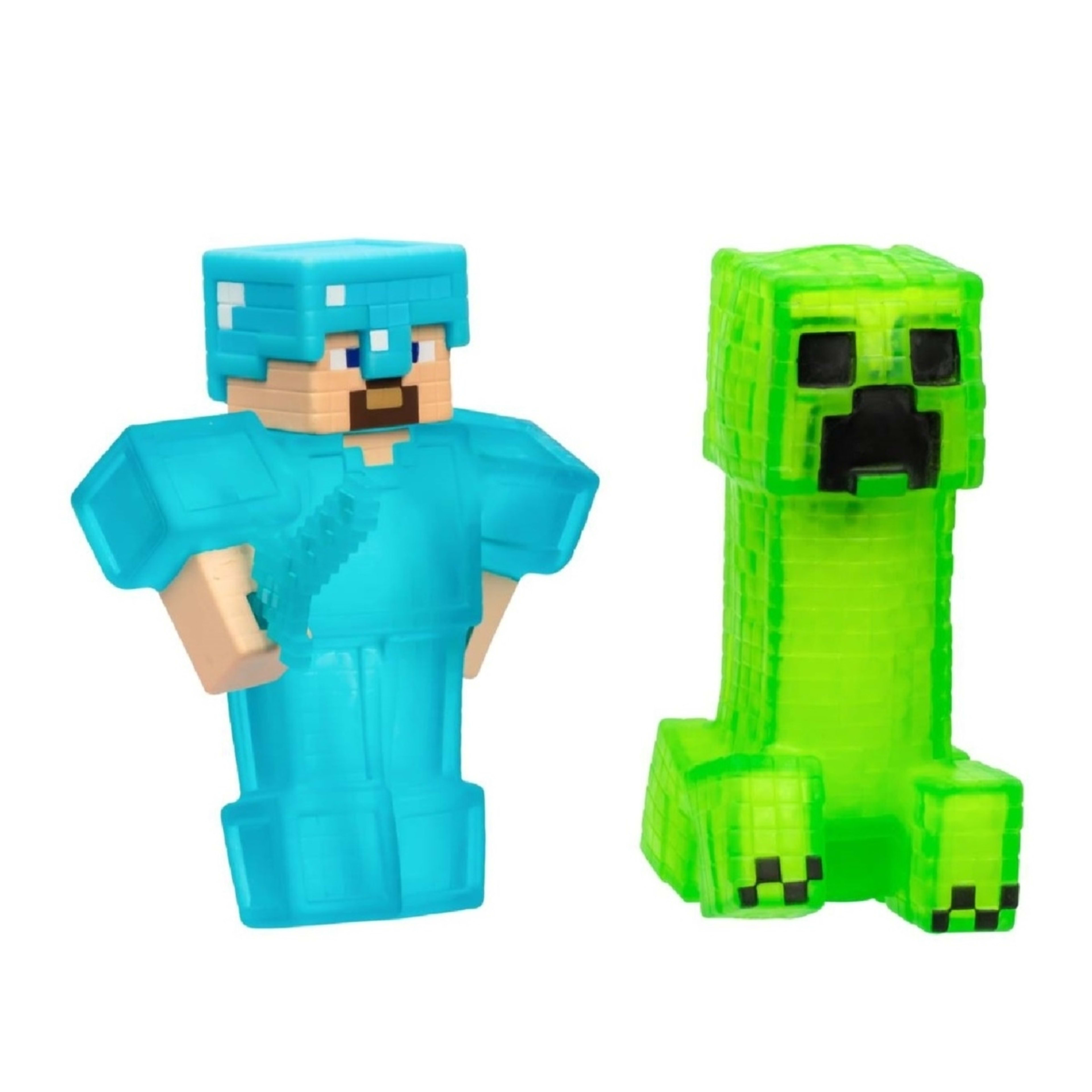 3 Heroes of Goo Jit Zu Minecraft Stretchy Character Playset - Assorted, 3 of 7