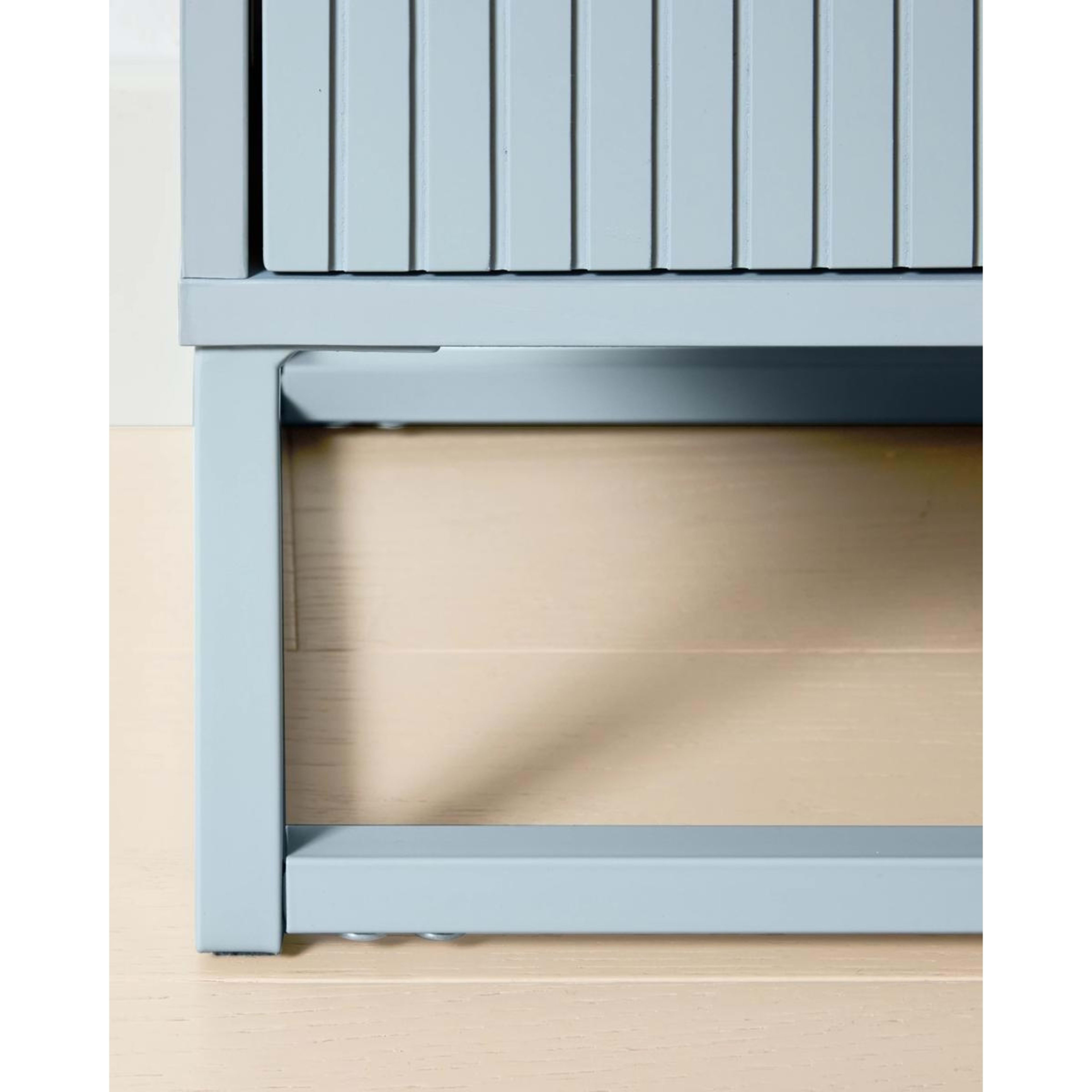6 Stevie 2 Drawer Bedside Table - Blue, 6 of 7