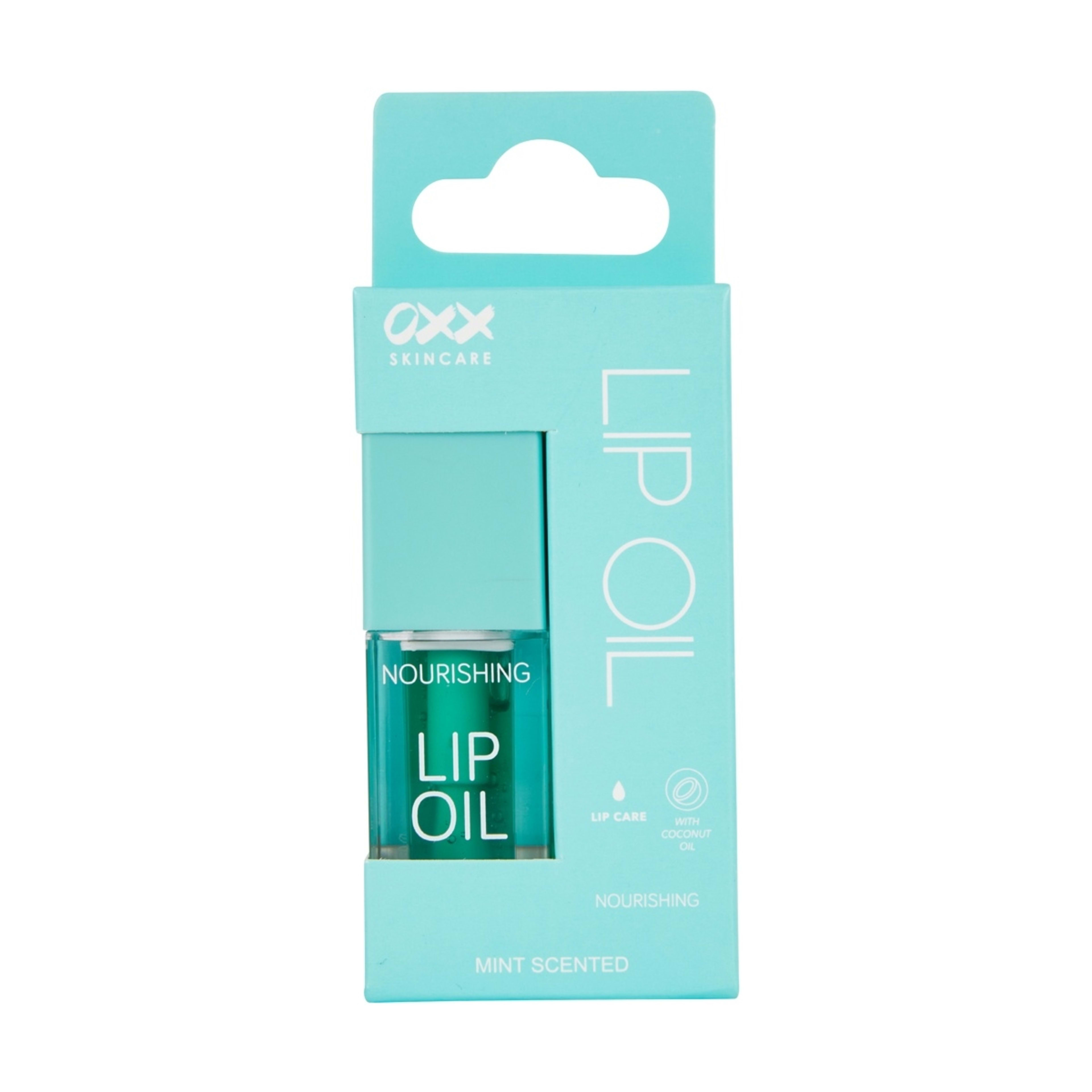 1 OXX Skincare Nourishing Lip Oil - Coconut Oil and Mint Scented