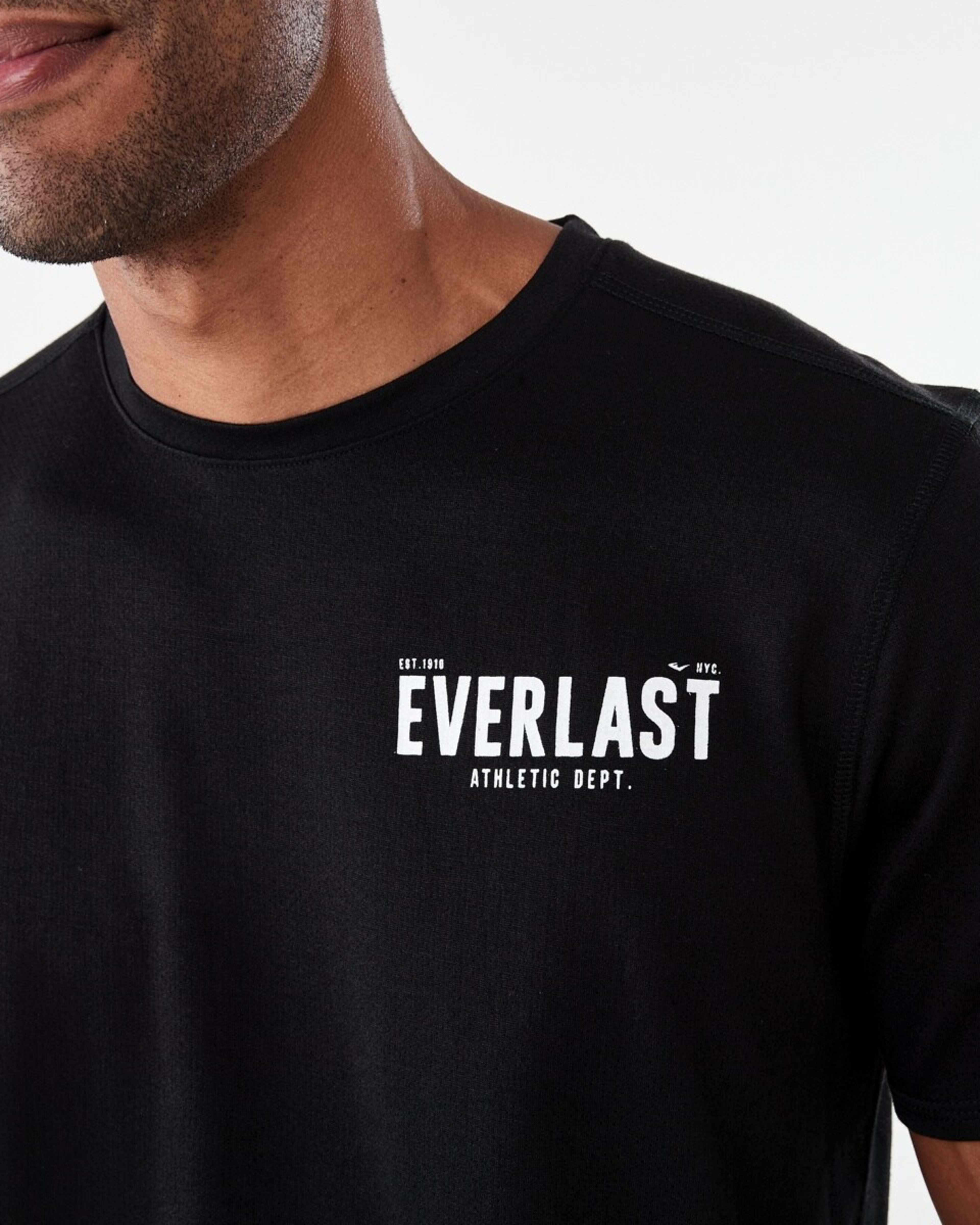 5 Everlast Mens Mesh T-shirt Black, 5 of 7