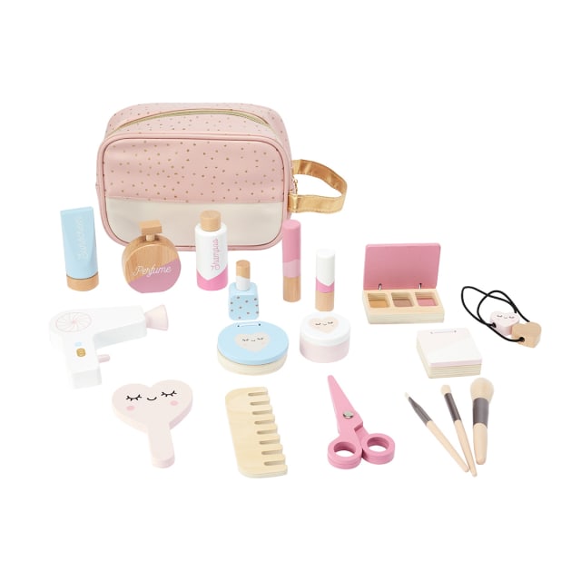 20 Piece Wooden Beauty Set - Kmart