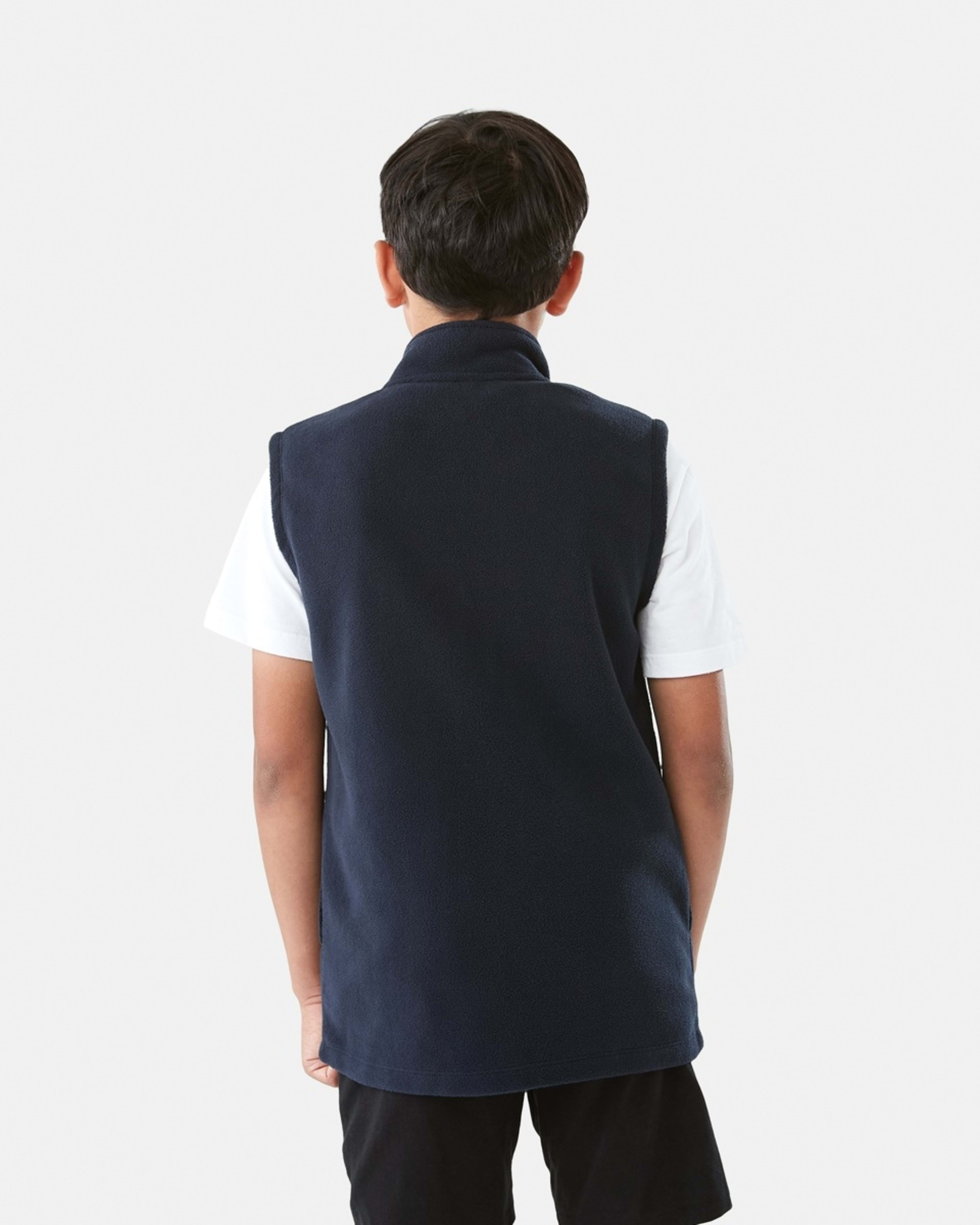 3 School Polar Fleece Vest Nvy Sphire, 3 of 10