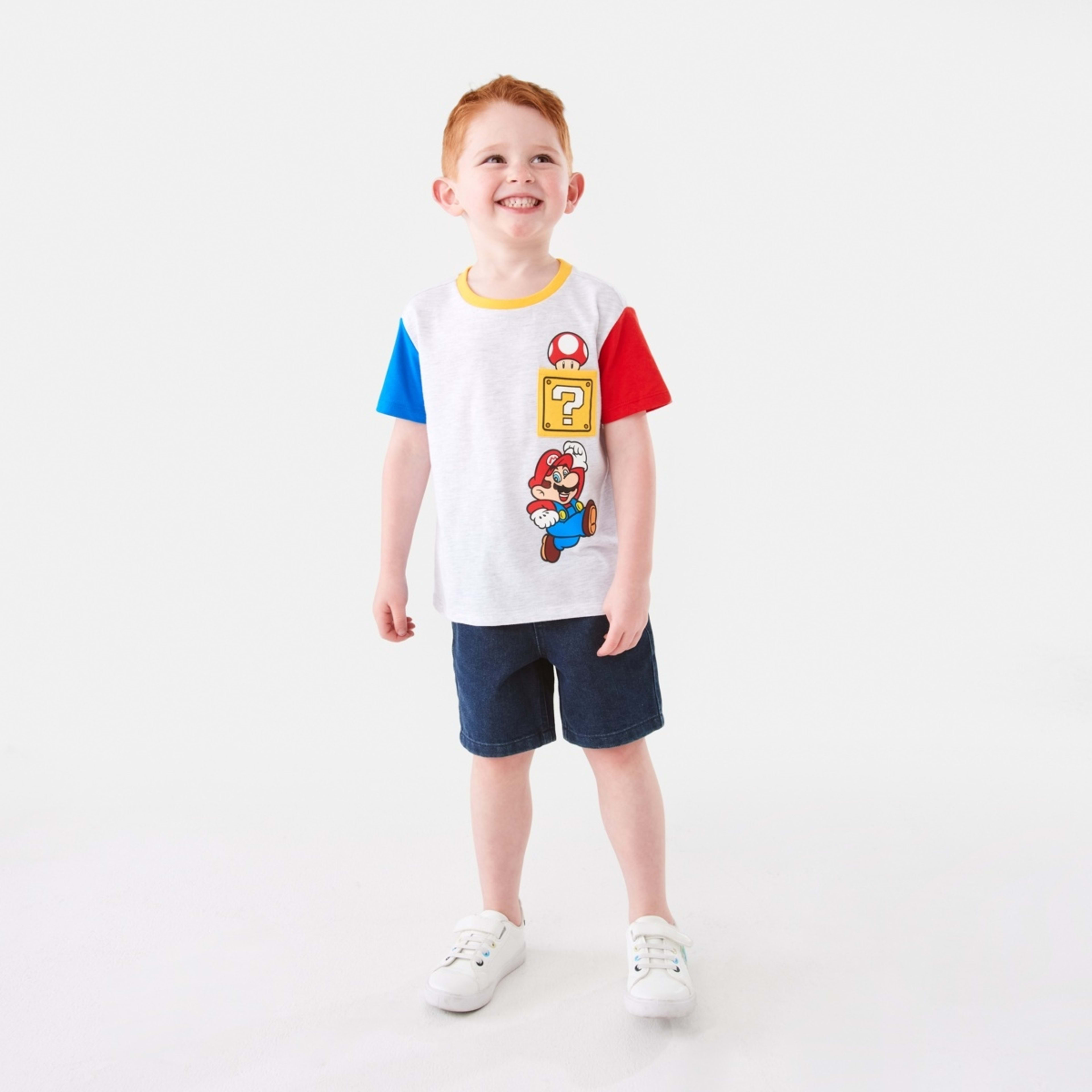 6 Super Mario License T-shirt Mario, 6 of 9