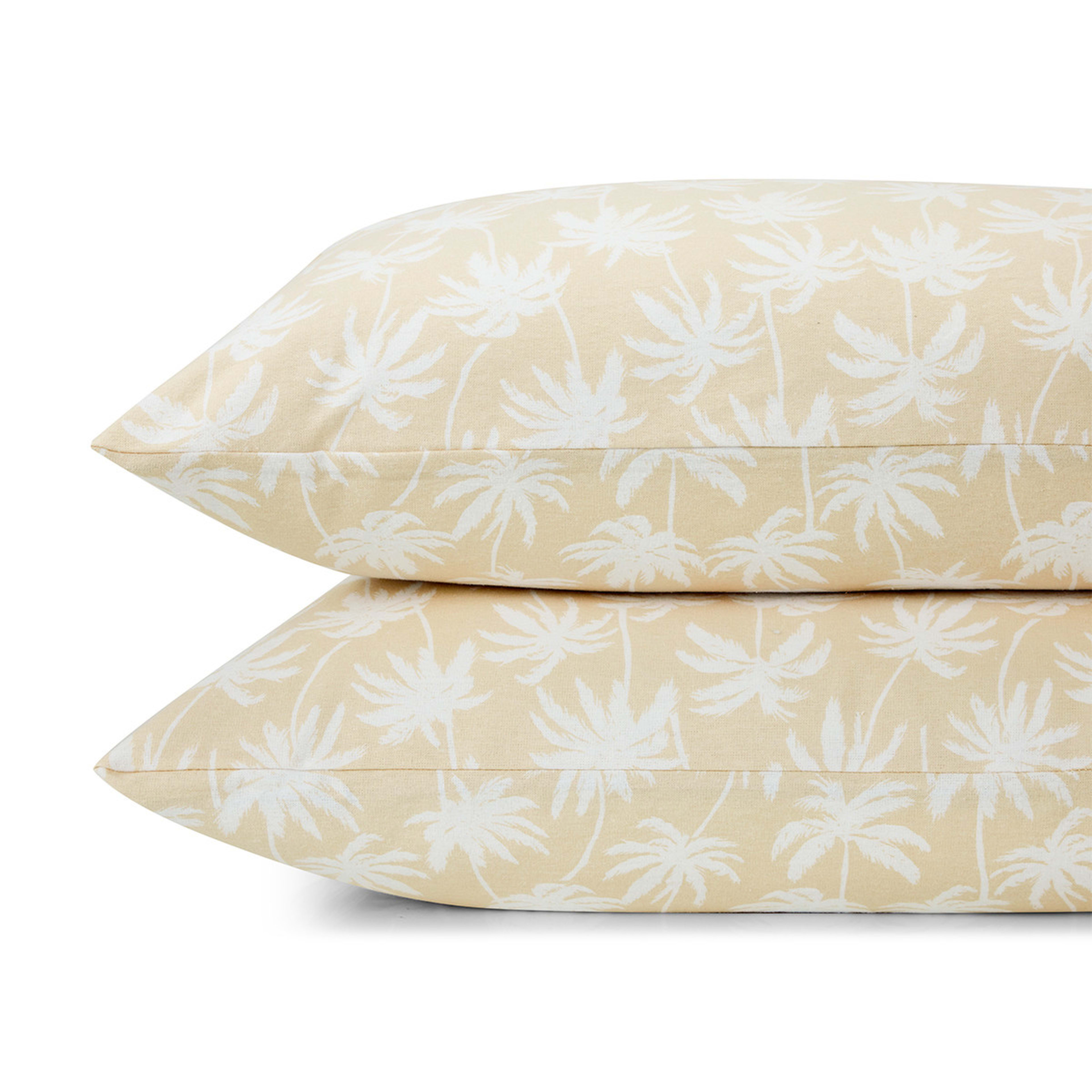 Palm Cotton Flannelette Sheet Set King Bed Kmart NZ