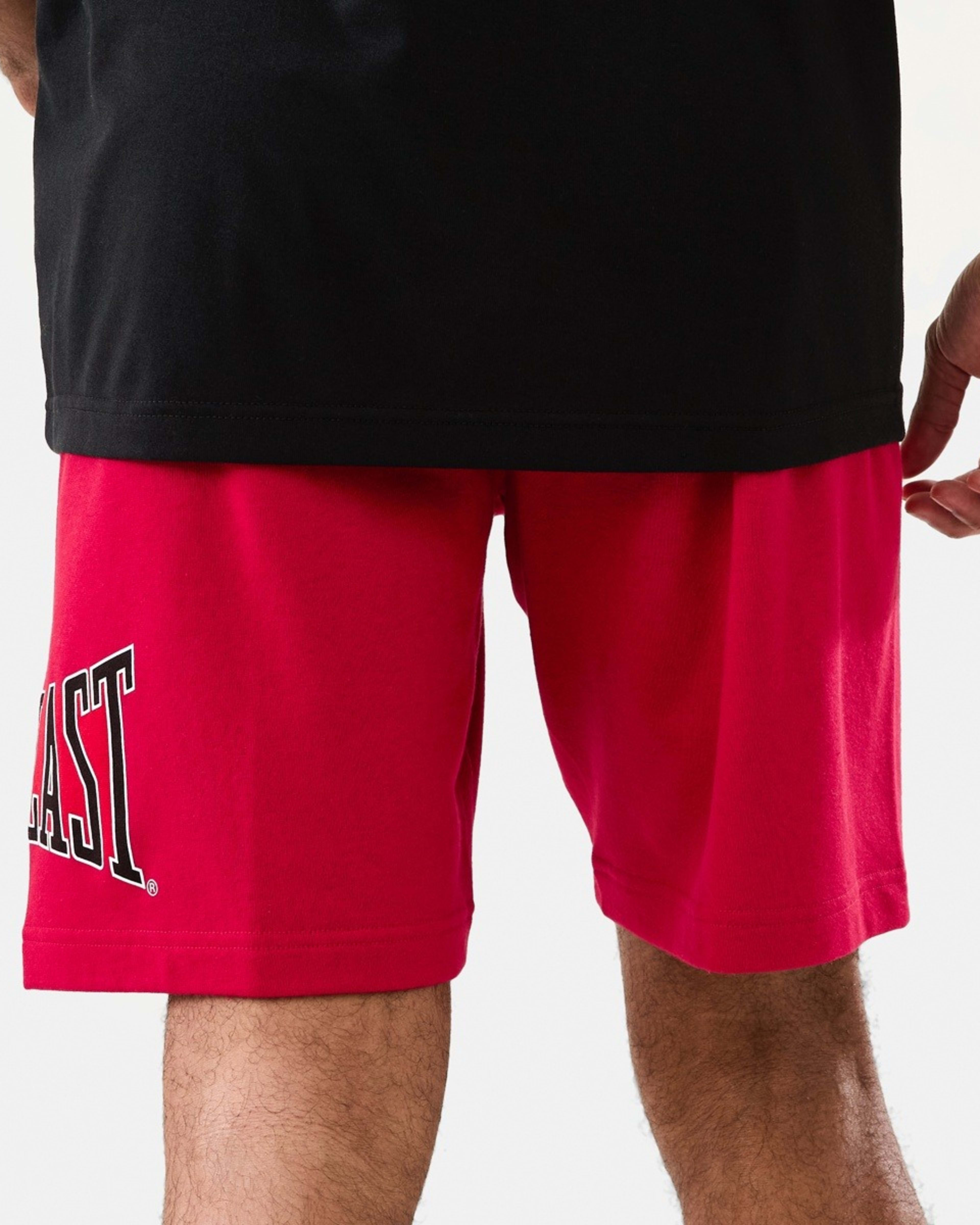 3 Everlast Mens French Terry Shorts Crimson, 3 of 8