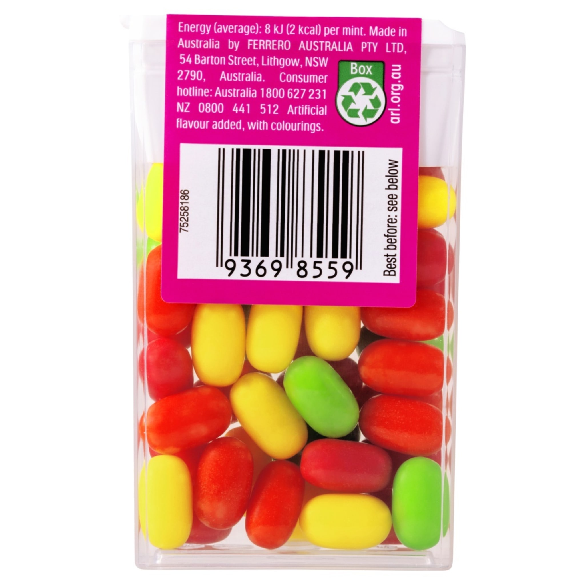 Tic Tac Fruit Adventure Mints 24g Kmart NZ