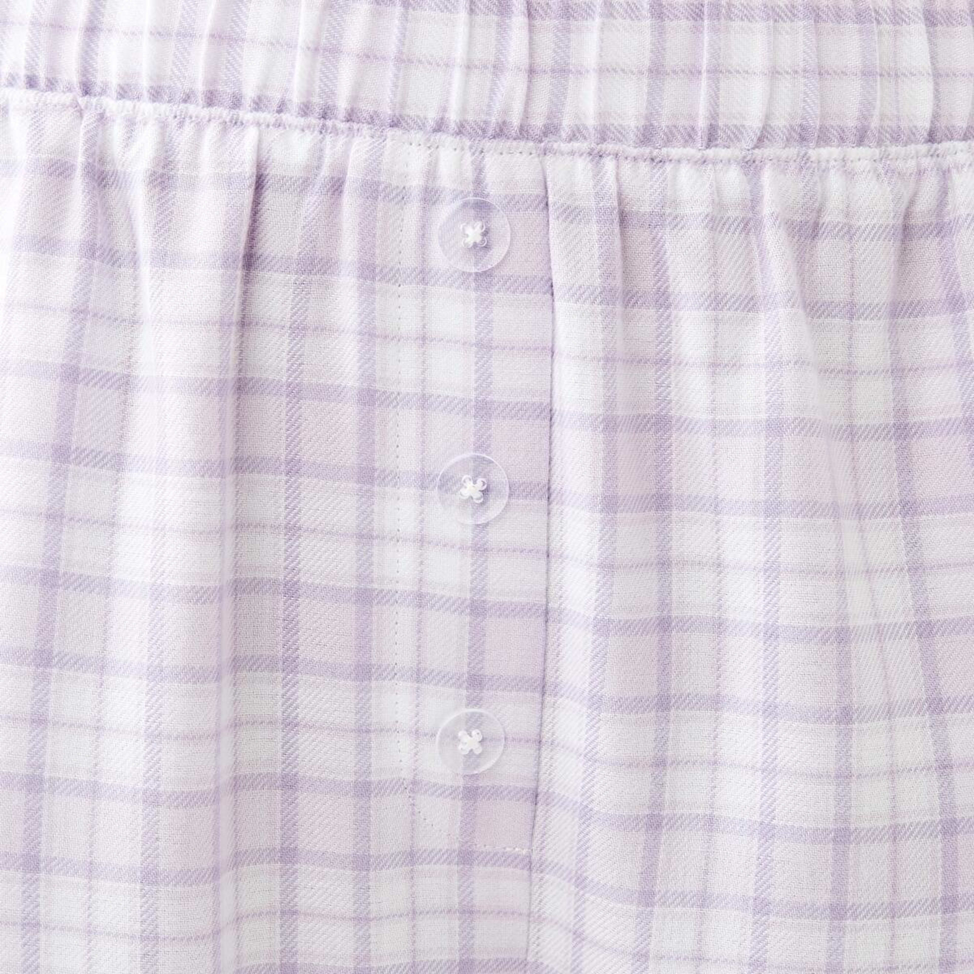 4 Boyfriend Flannel Pants Mini Chk L, 4 of 6